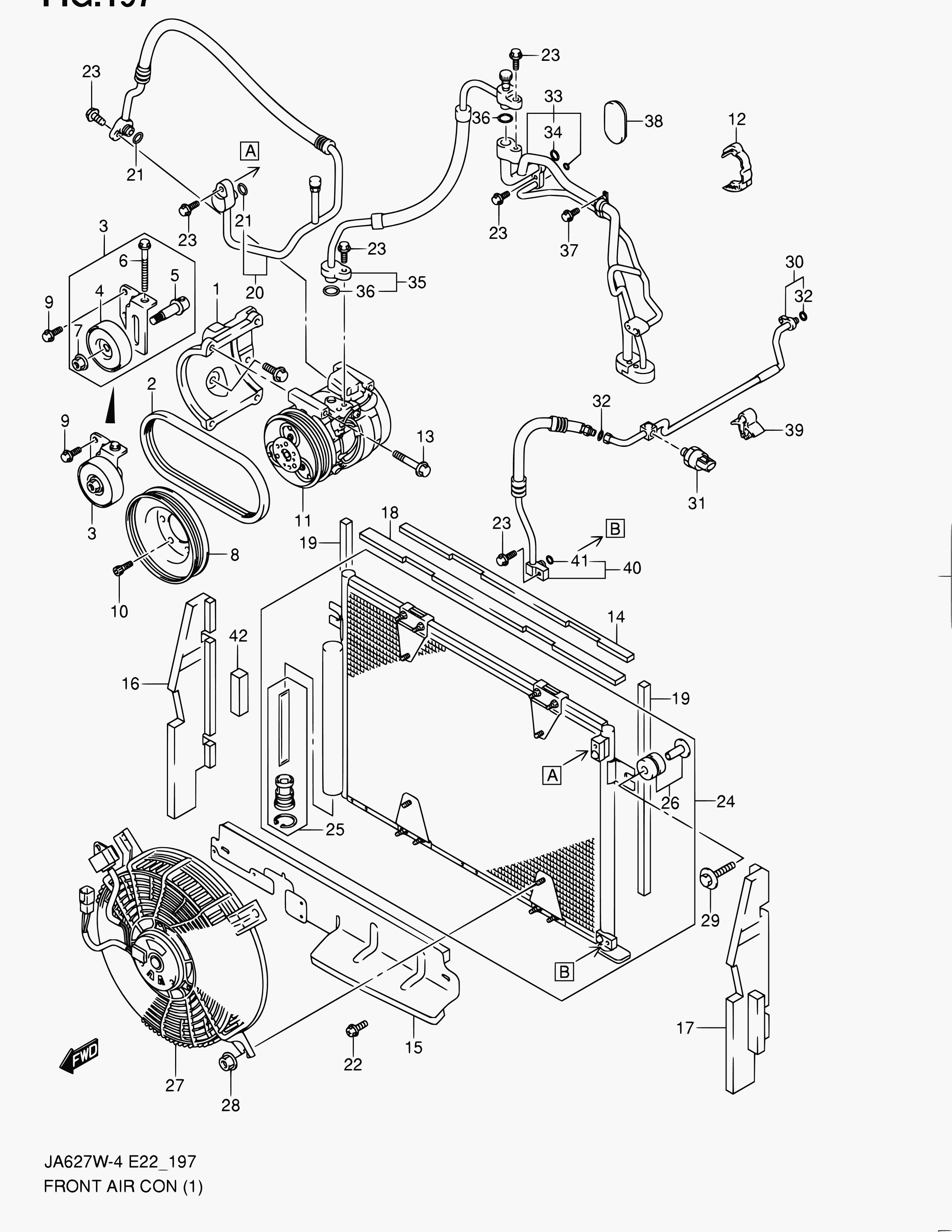 TOYOTA 95339-58J00 - Kuivain, ilmastointilaite inparts.fi