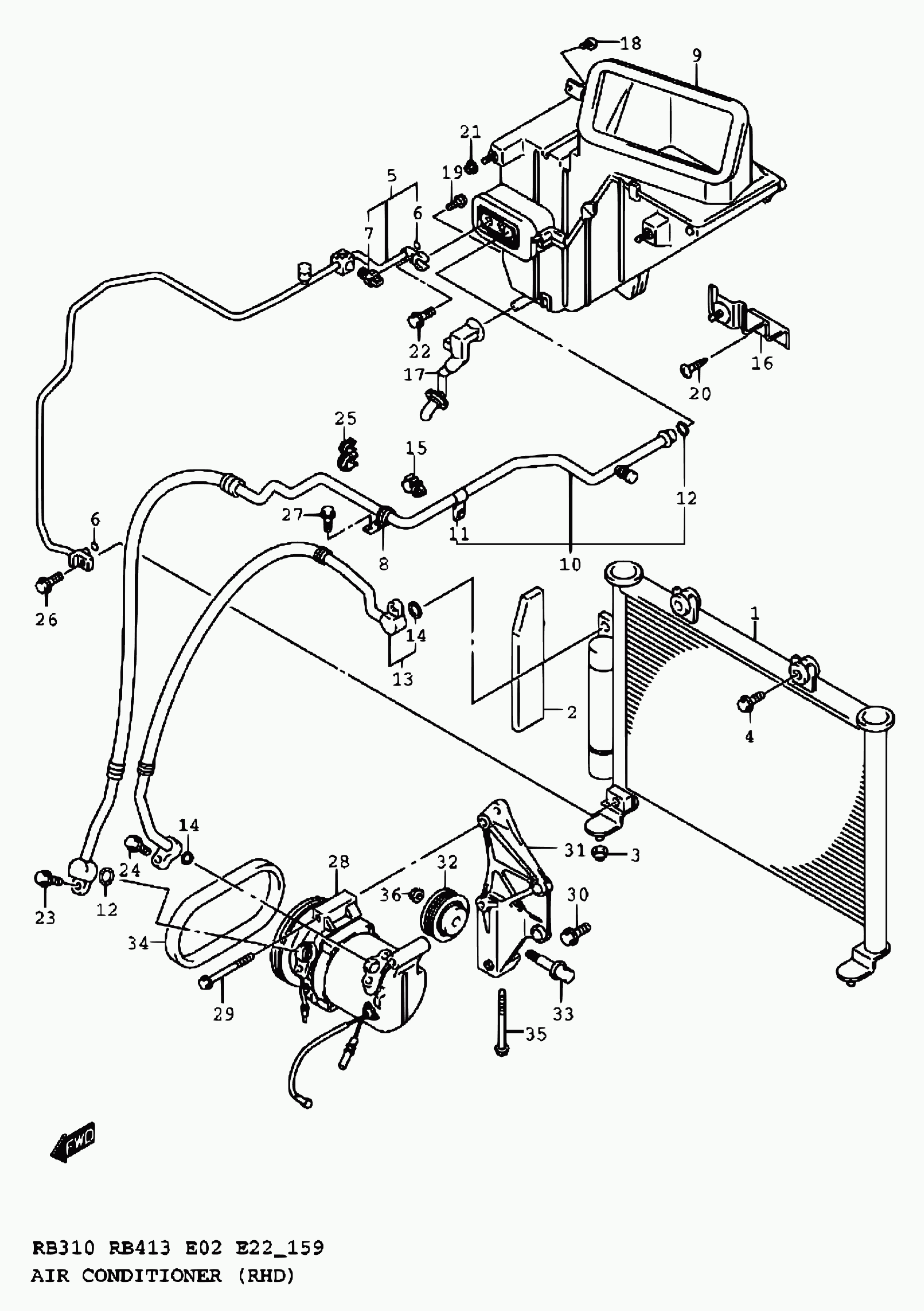 NISSAN 95141-60B50 - Moniurahihna inparts.fi