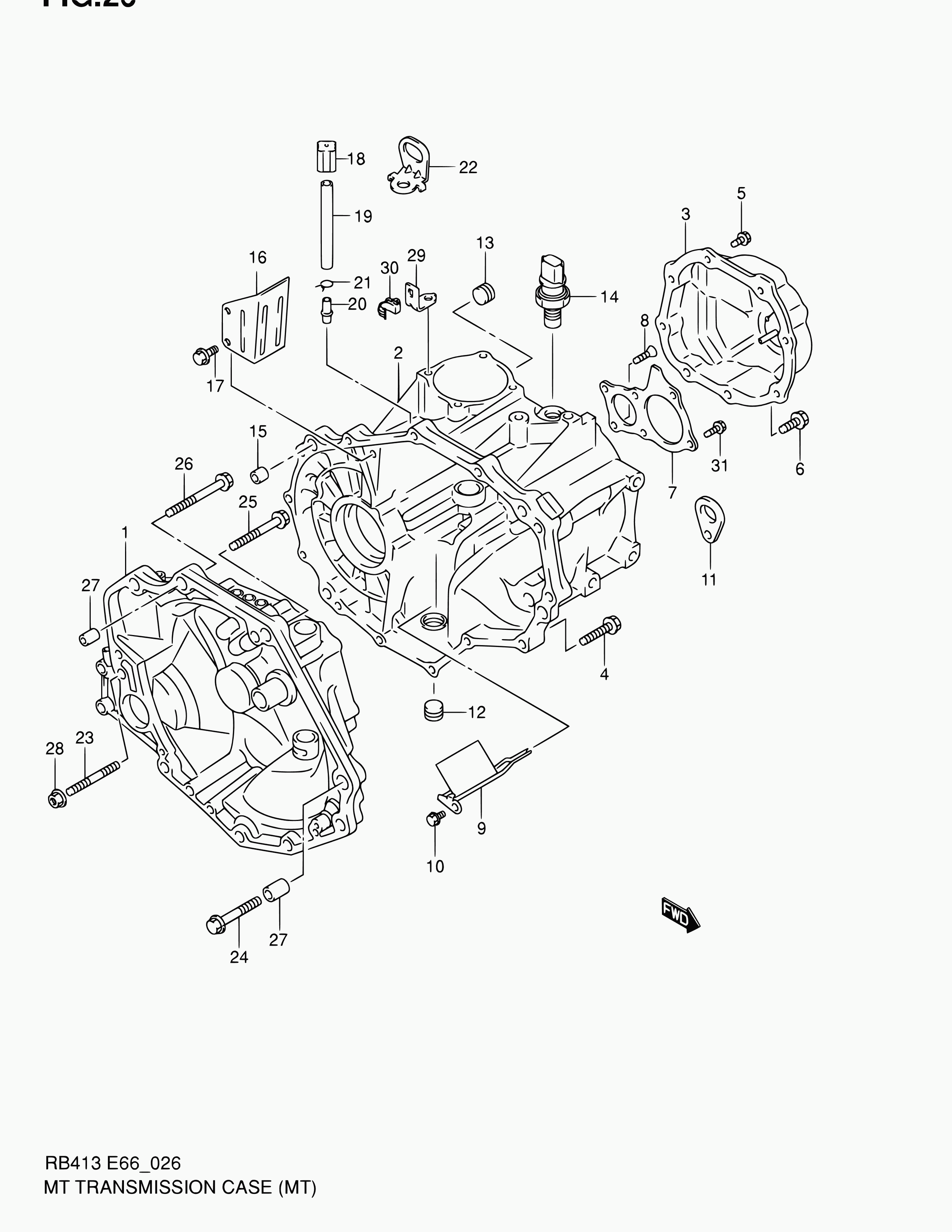 Suzuki 24728-65G20 - Ruuvi, jarrulevy inparts.fi