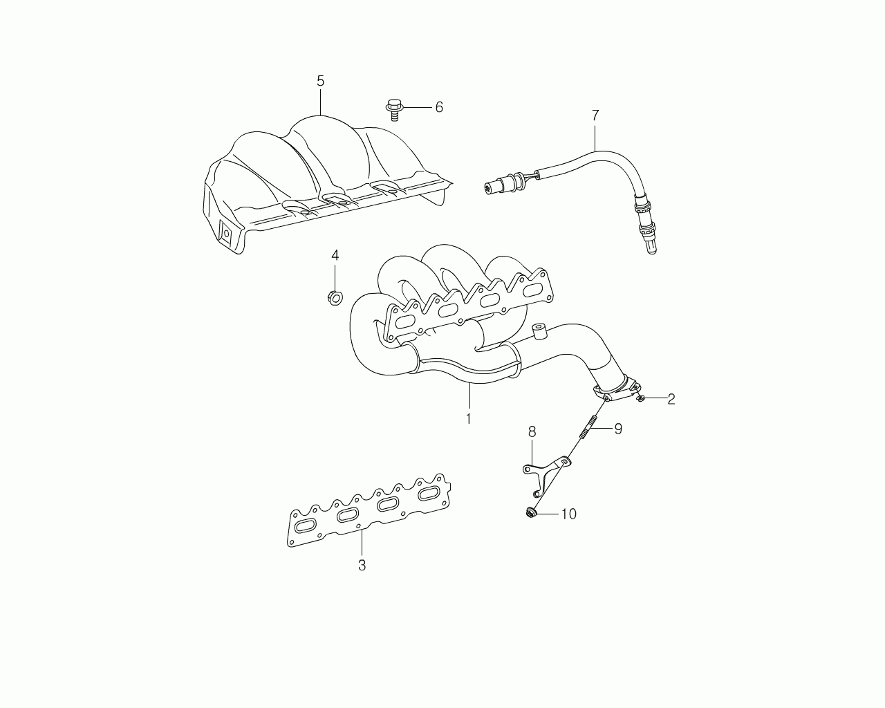 DAEWOO 1611423080 - Tiiviste, pakosarja inparts.fi