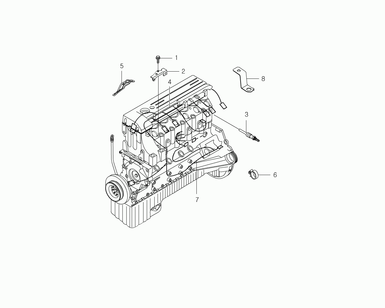 Chevrolet 6611593101 - Hehkutulppa inparts.fi