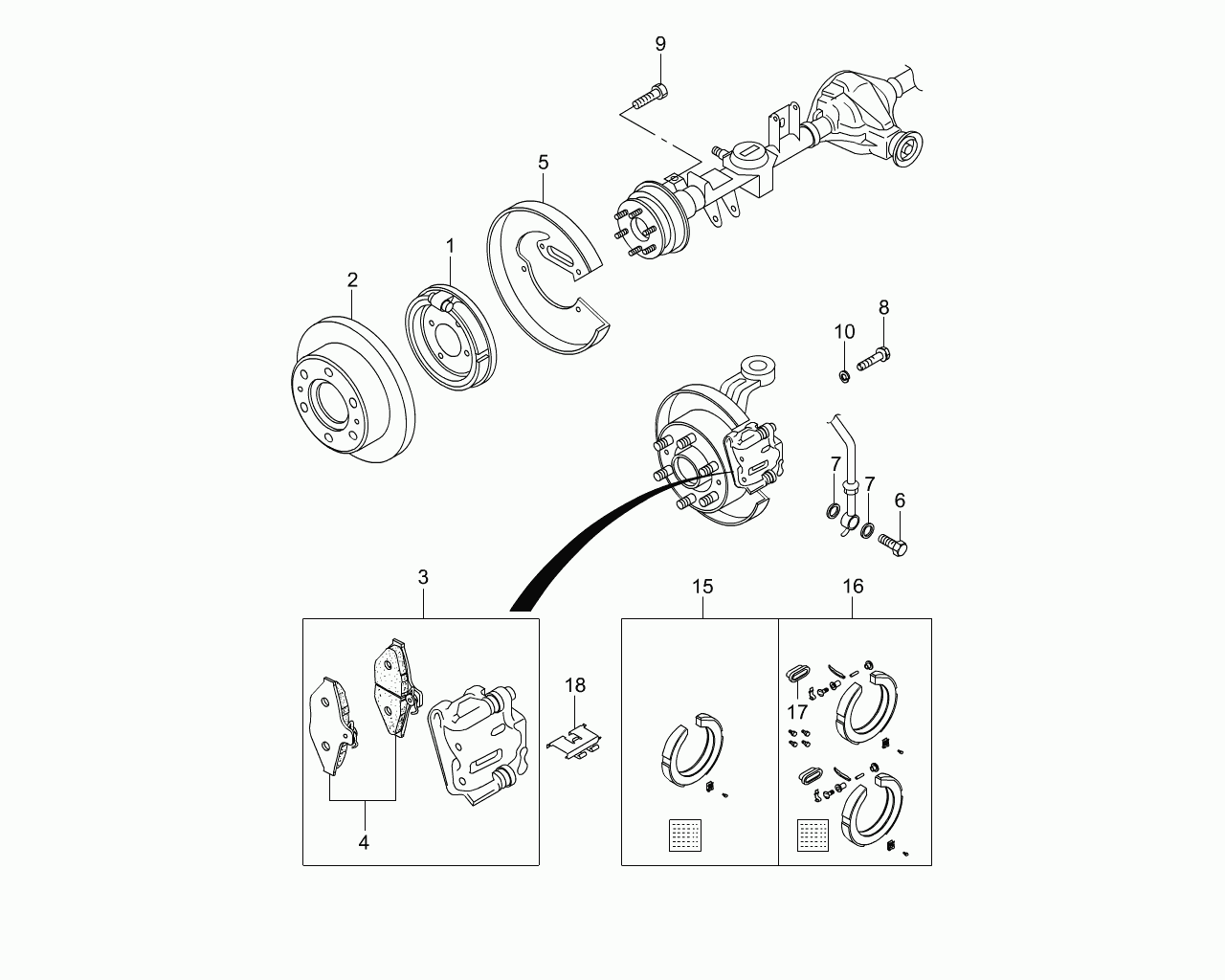 DAEWOO 4841308051 - Jarrupala, levyjarru inparts.fi