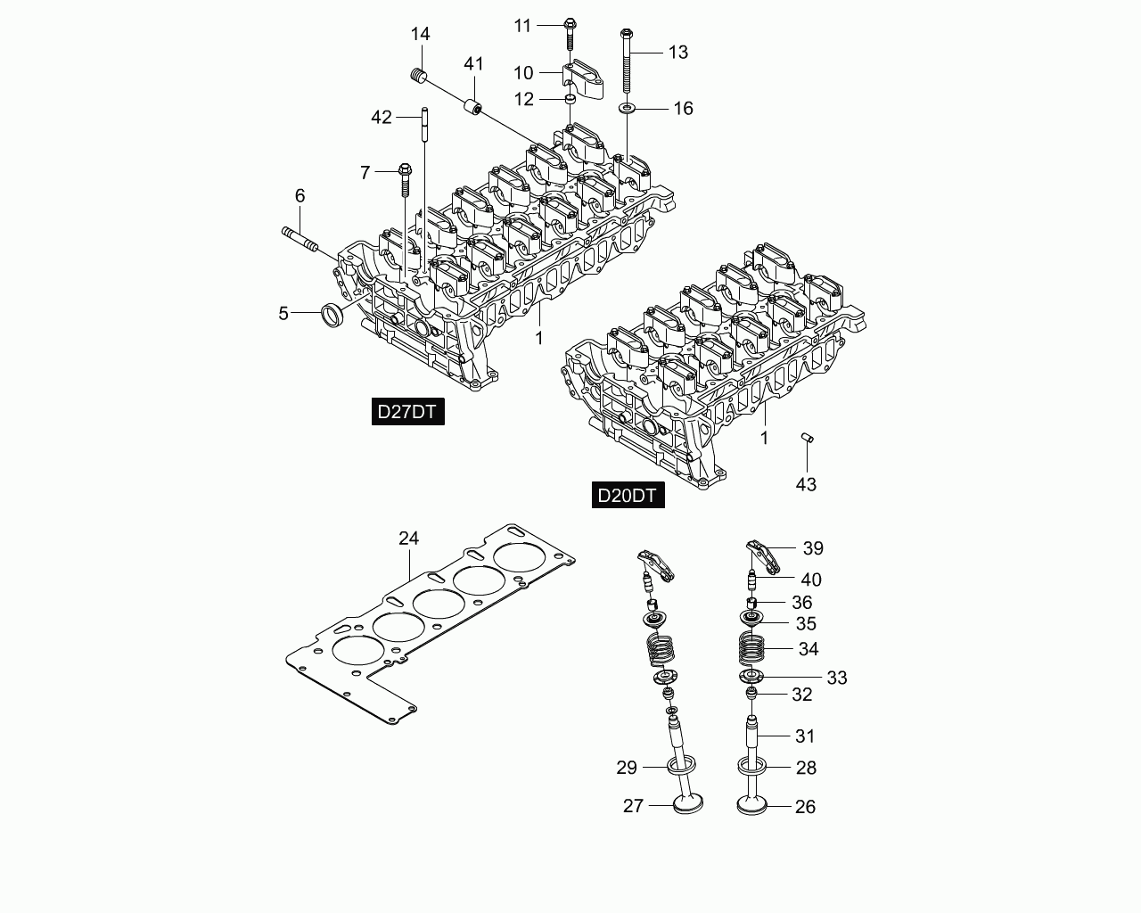 Mercedes-Benz 111 990 04 05 - Ruuvi, pakoputkisto inparts.fi