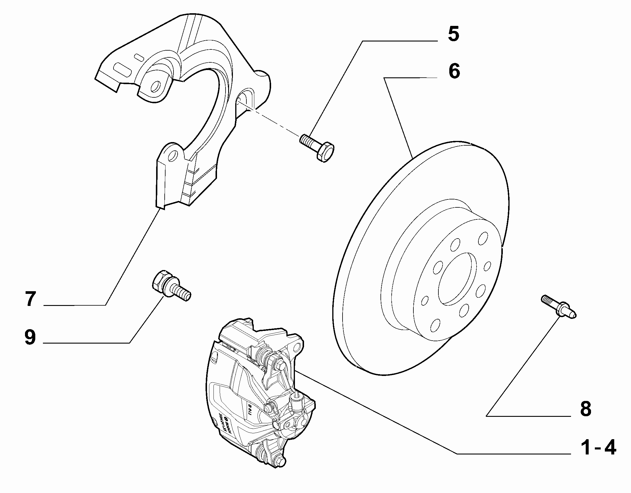 Chrysler 46401356 - Jarrulevy inparts.fi