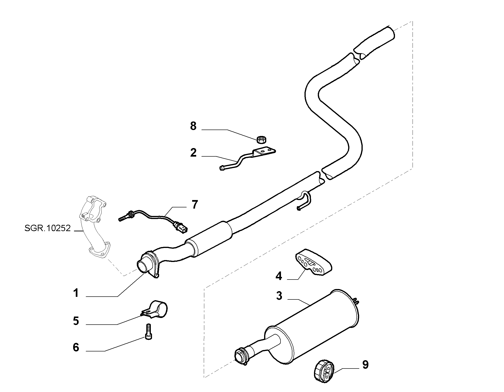 Chrysler 46416588 - Pölysuojasarja, iskunvaimennin inparts.fi