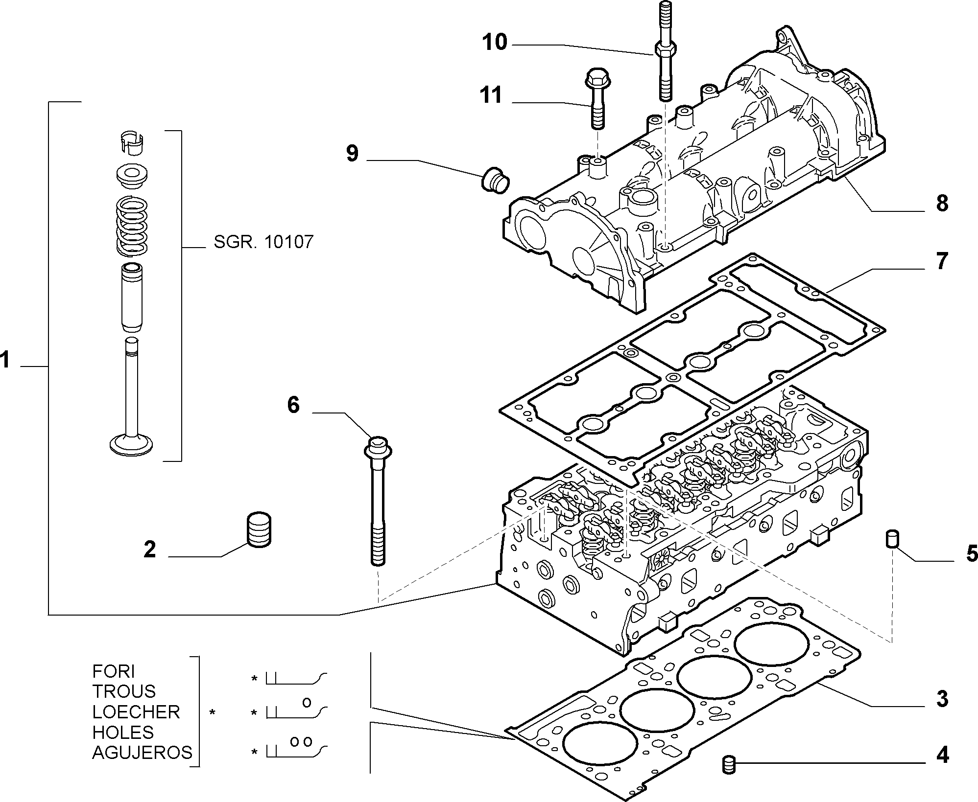 FIAT 71739601 - Sylinterikansi inparts.fi