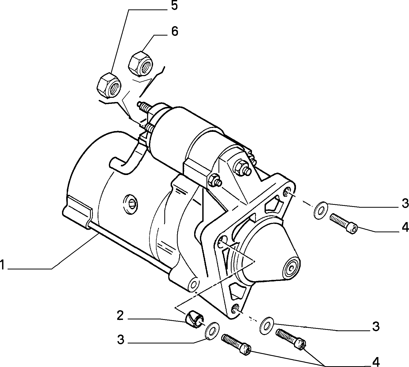 CITROËN 9625382680 - Käynnistinmoottori inparts.fi