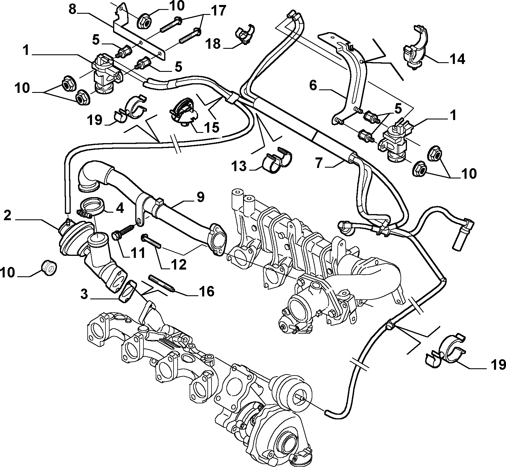 CITROËN 9635651080 - Venttiili, pakokaasun kierrätys inparts.fi