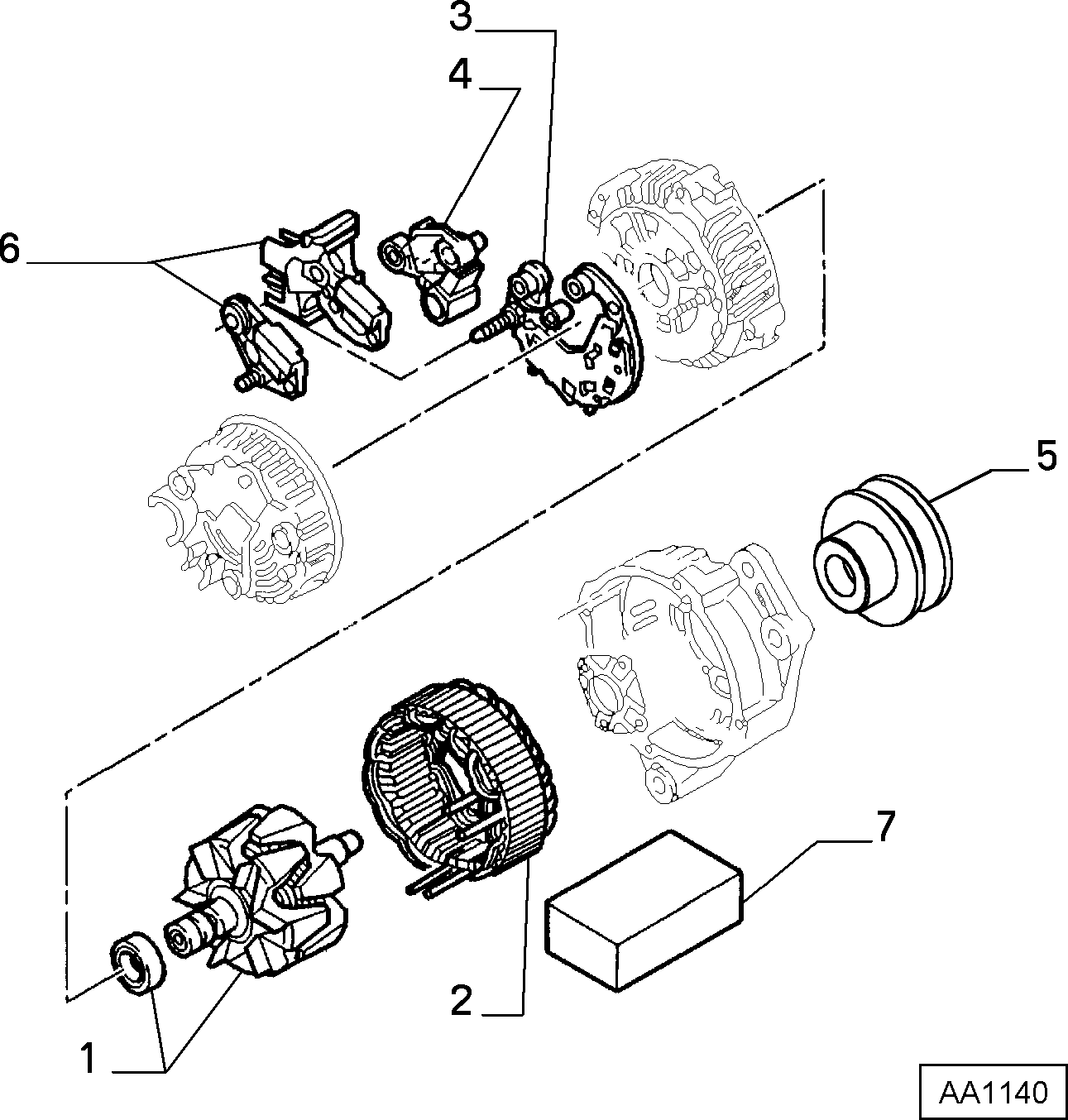 FIAT 9949520 - Hihnapyörä, laturi inparts.fi