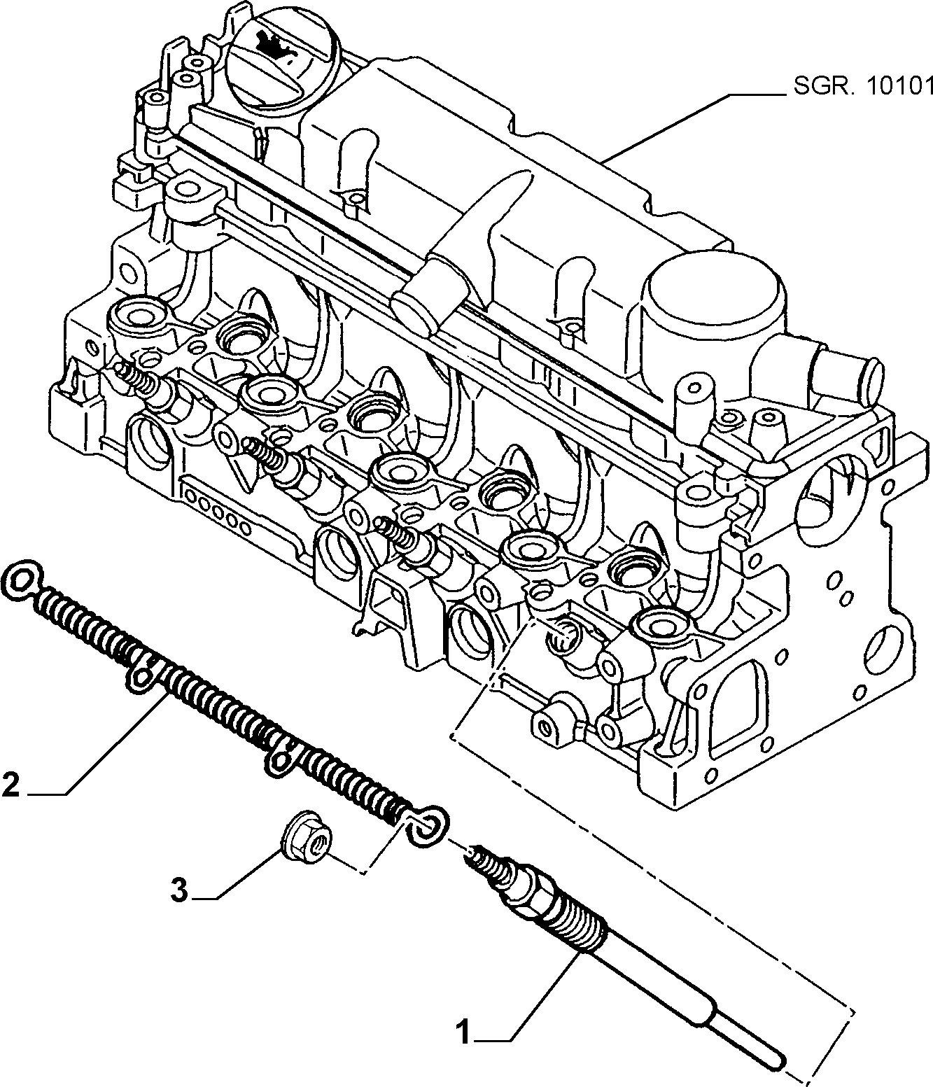 FIAT 9651029780 - Hehkutulppa inparts.fi