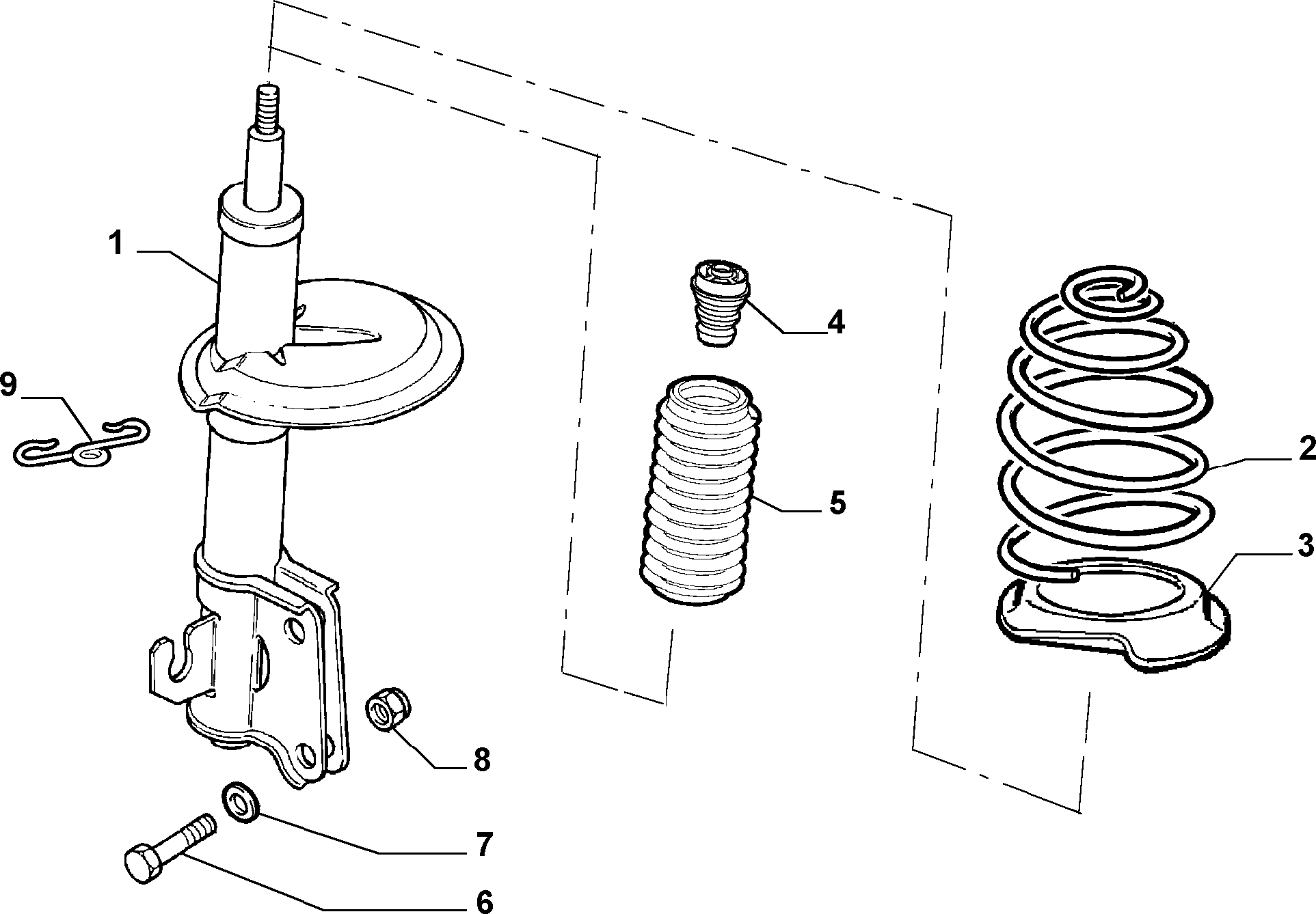 FIAT 46792633 - Vaimennuskumi, jousitus inparts.fi