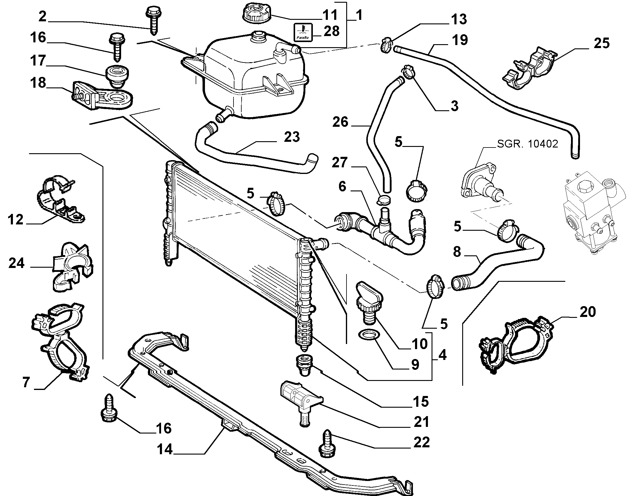 VW 0D5 398 010 - Tiivistesarja, autom. vaihteisto inparts.fi