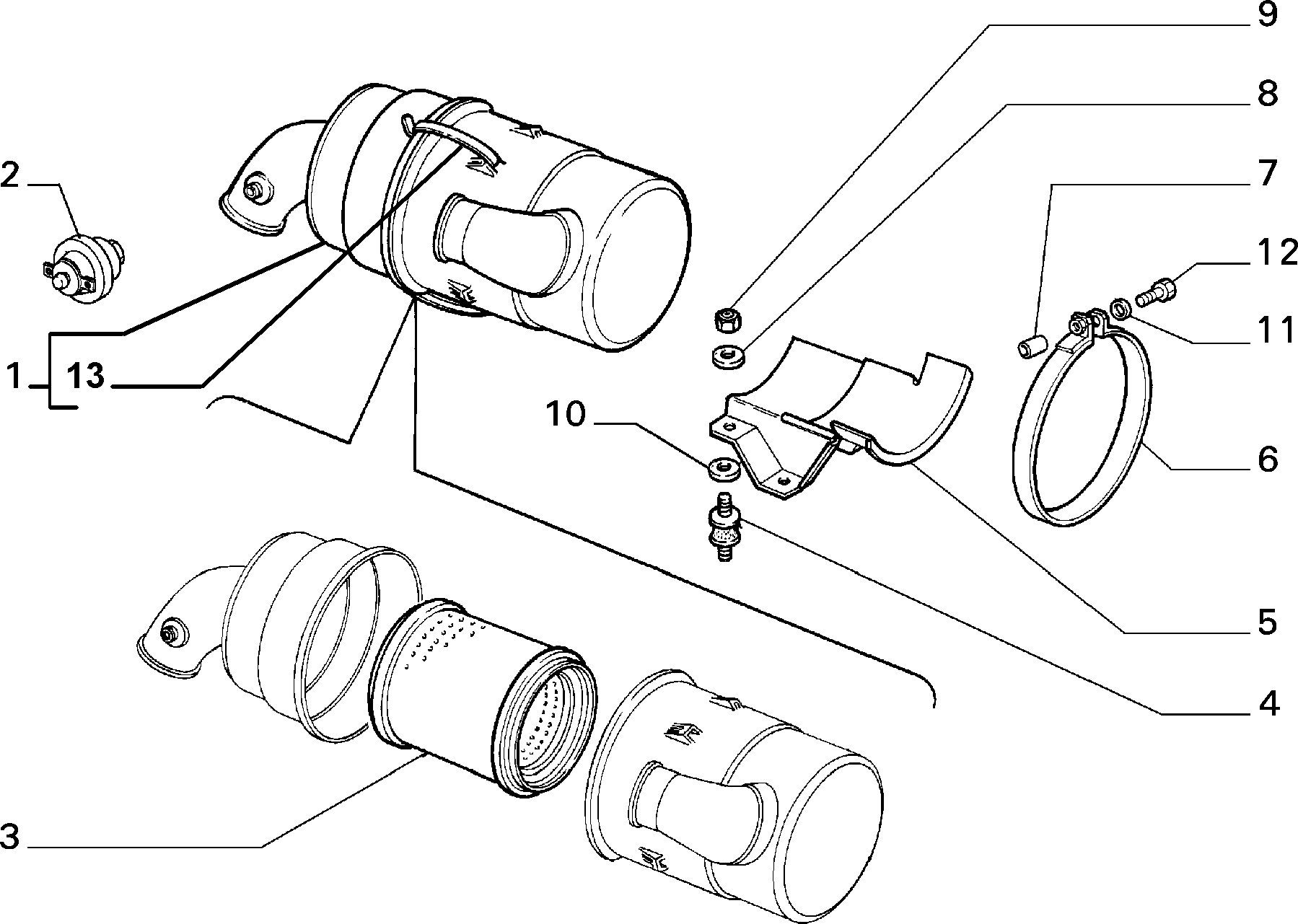 FIAT 71754225 - Ilmansuodatin inparts.fi