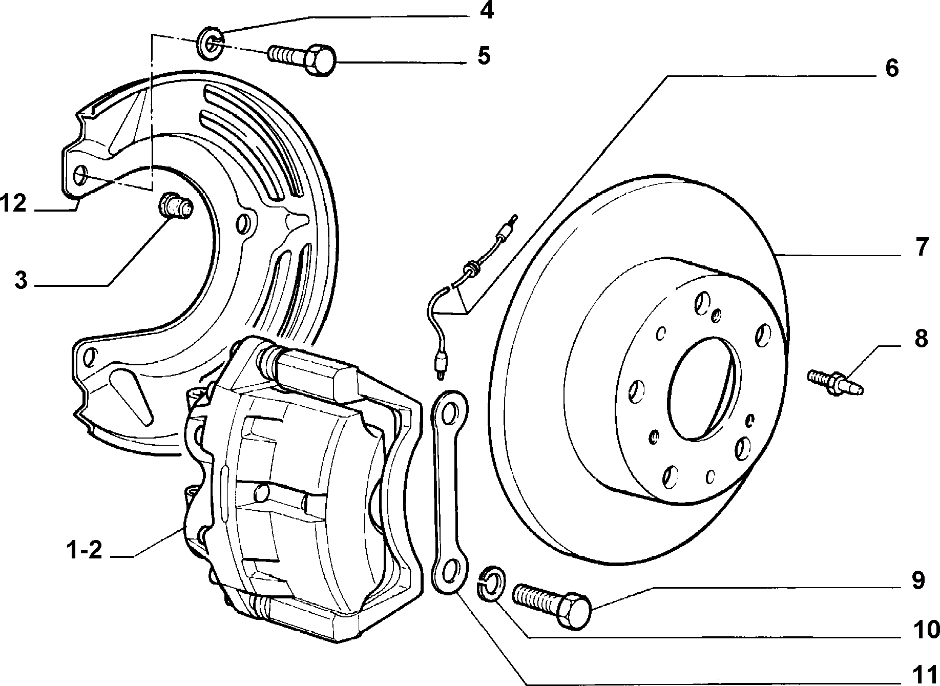 FIAT 71740116 - Jarrulevy inparts.fi