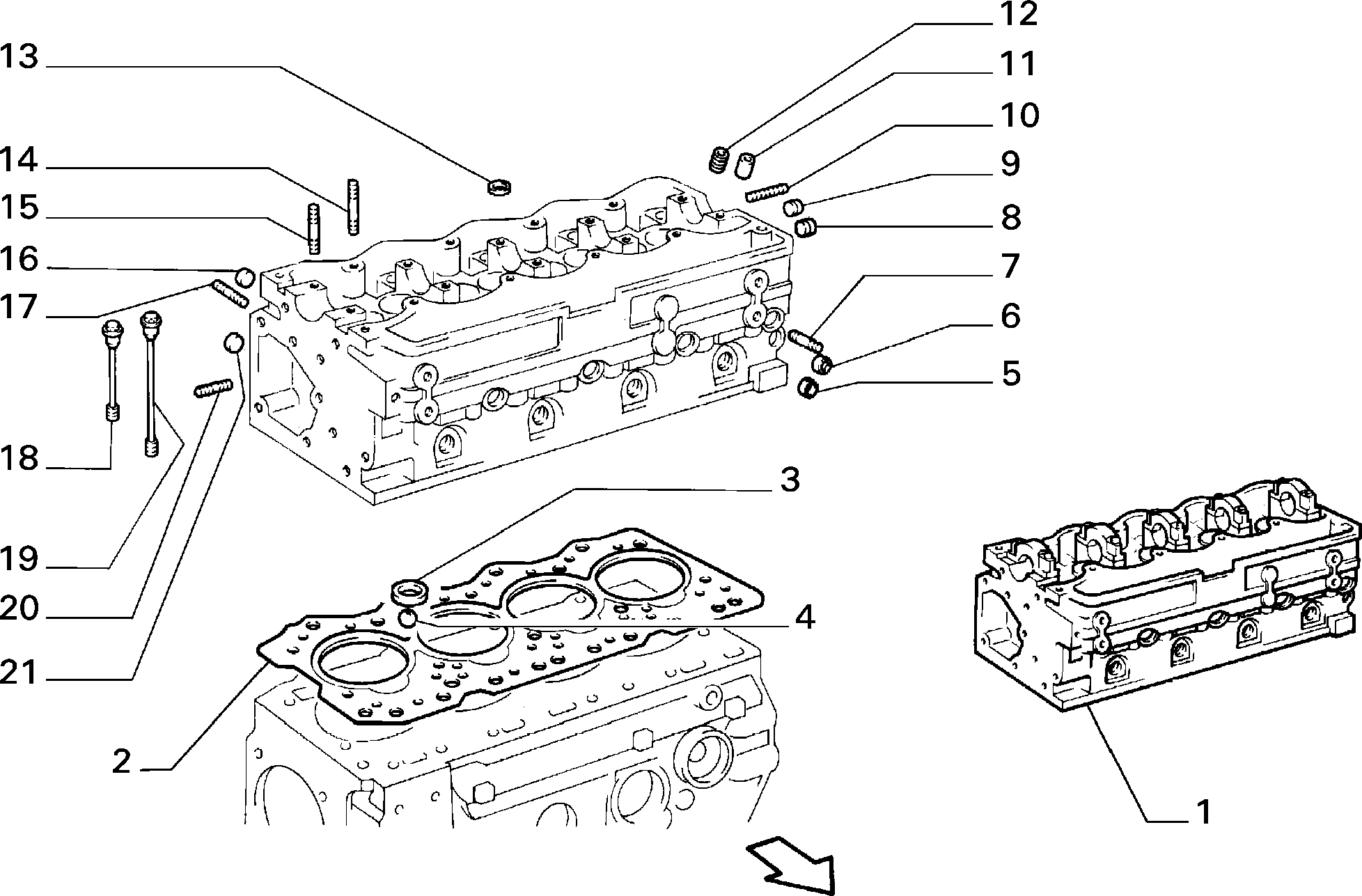 FIAT 98474776 - Tiiviste, sylinterikansi inparts.fi