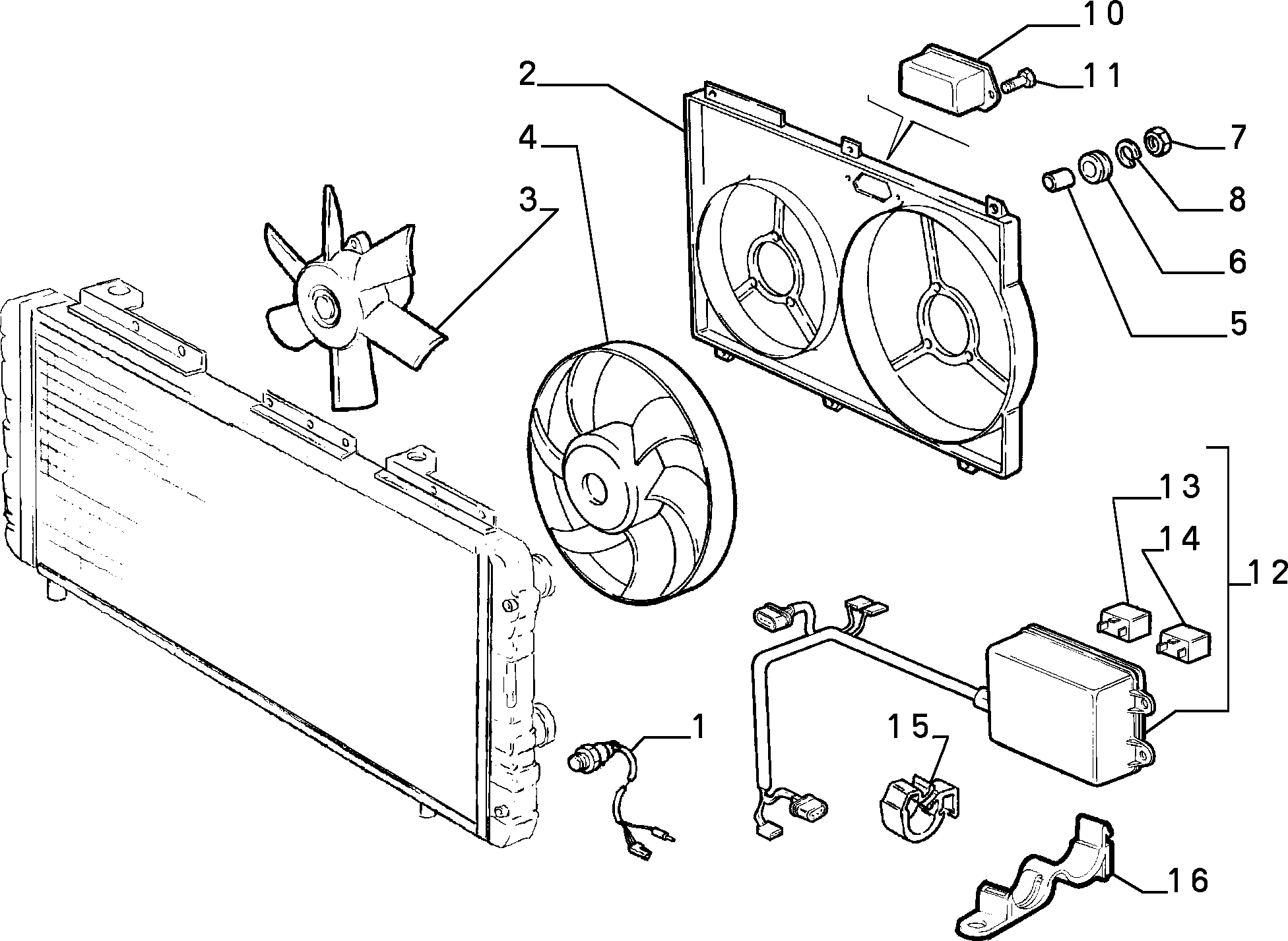 FIAT 1314770080 - Vastus, sisäilmantuuletin inparts.fi