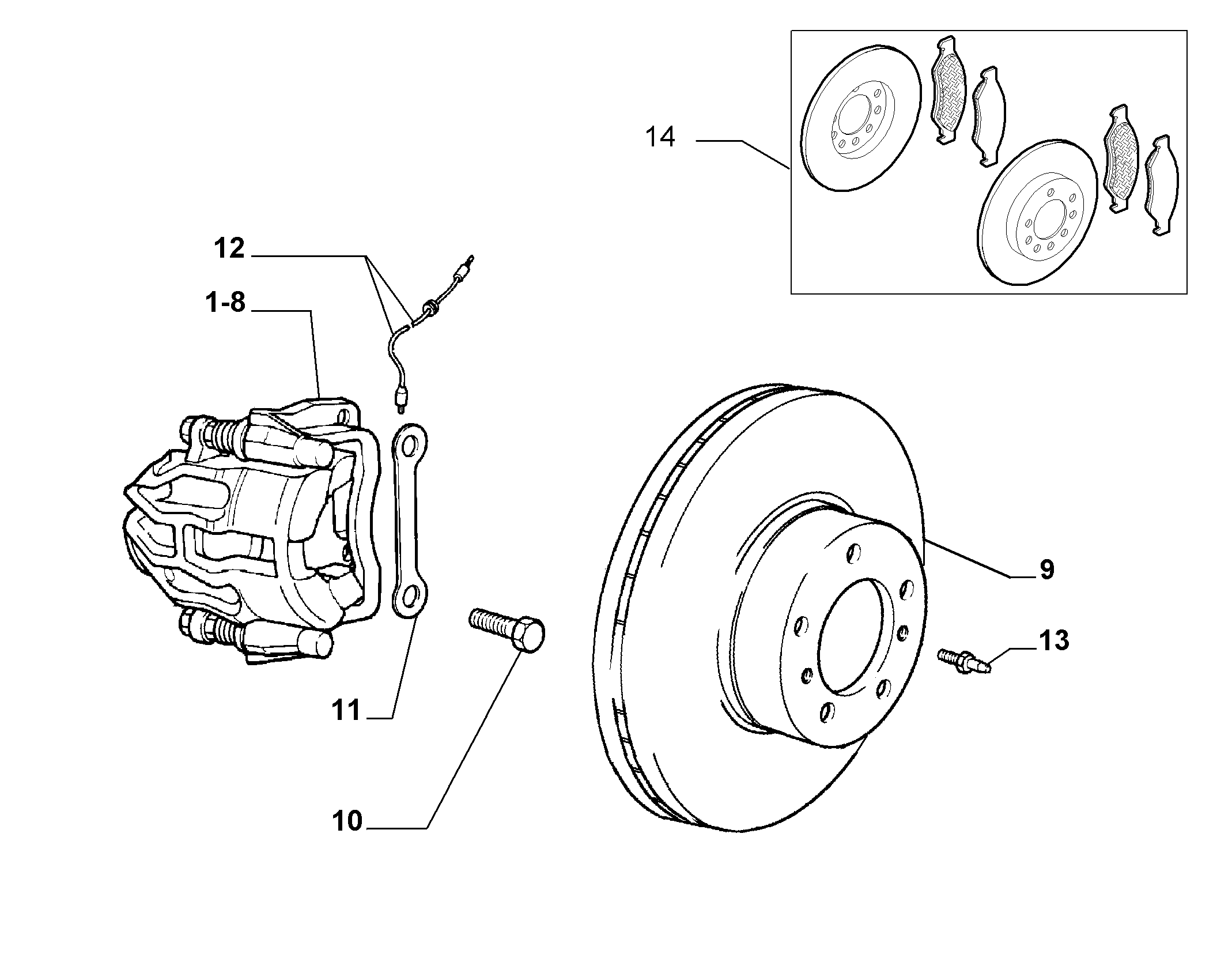 FIAT 71739637 - Jarrulevy inparts.fi