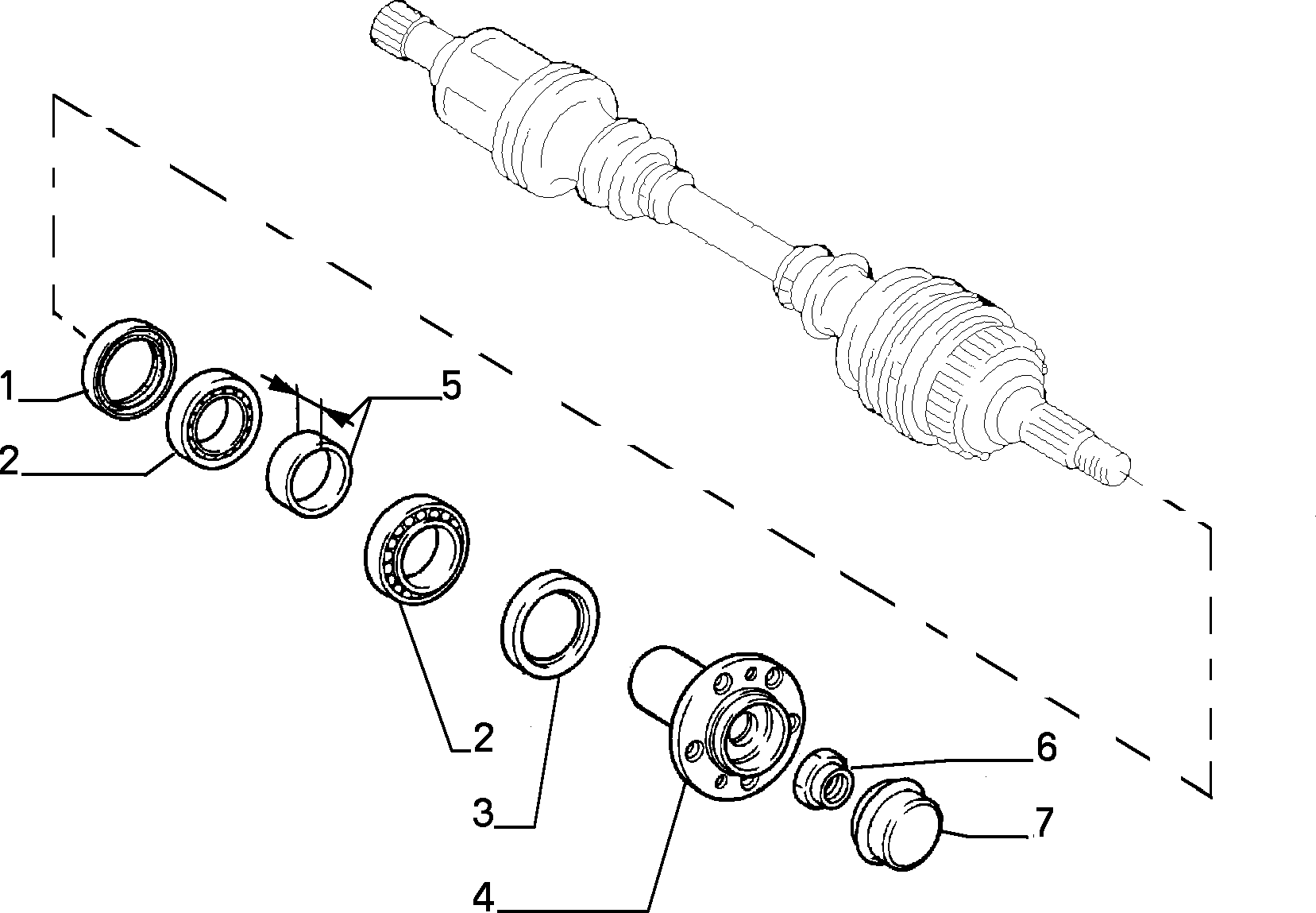 PEUGEOT 1300535080 - Pyöränlaakerisarja inparts.fi