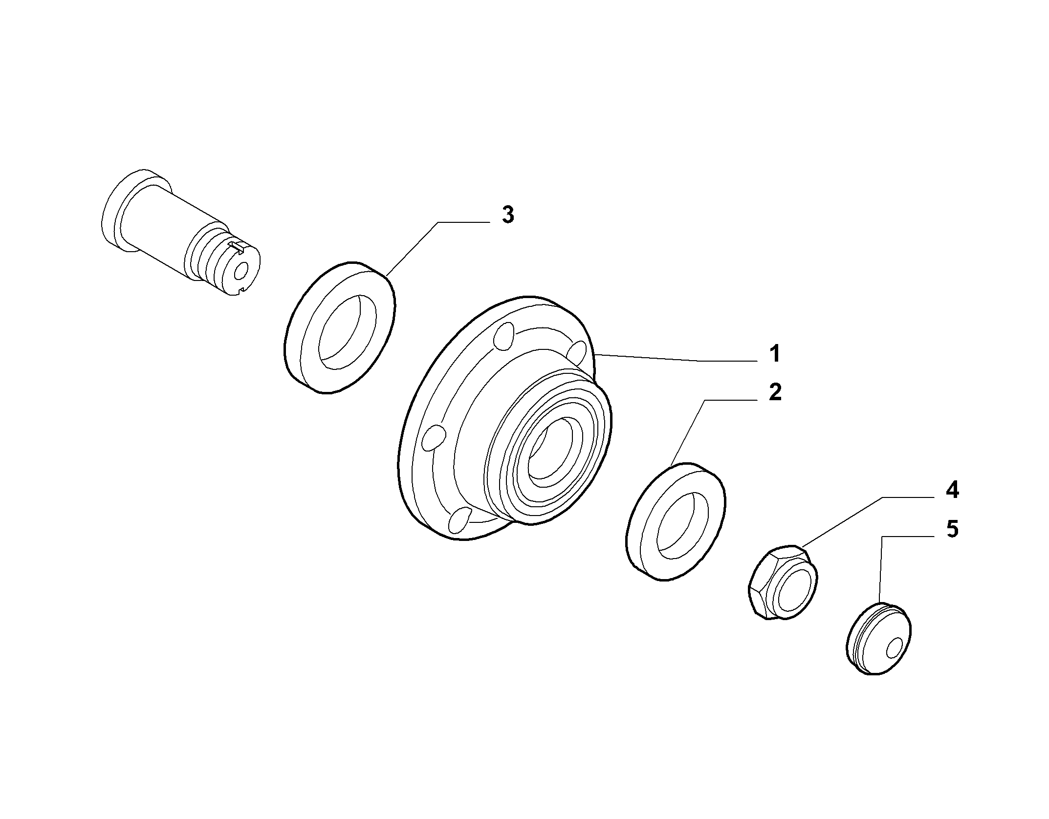 FIAT 51810394 - Pyöränlaakerisarja inparts.fi