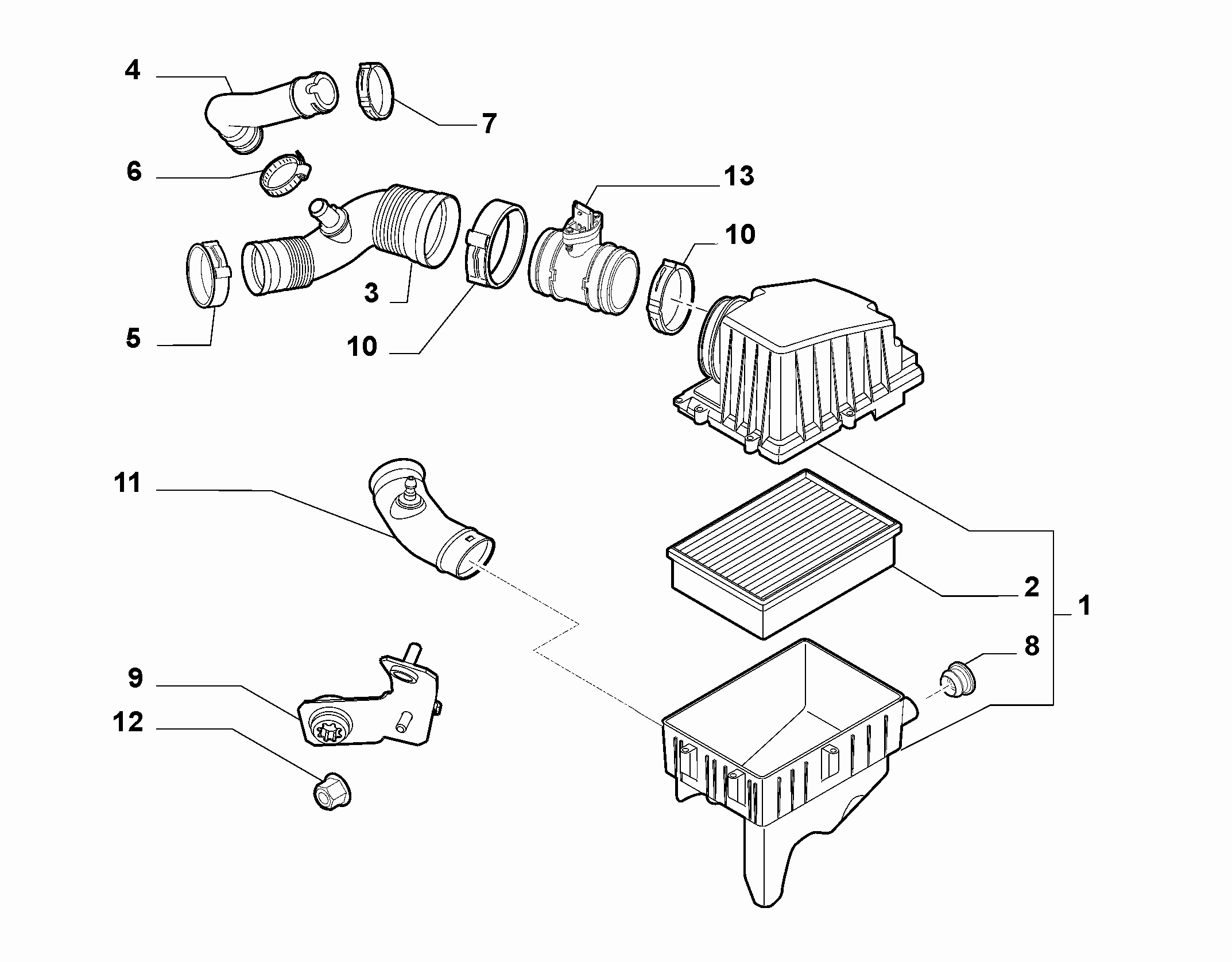 Opel 51830174 - FILTERING ELEMENT inparts.fi