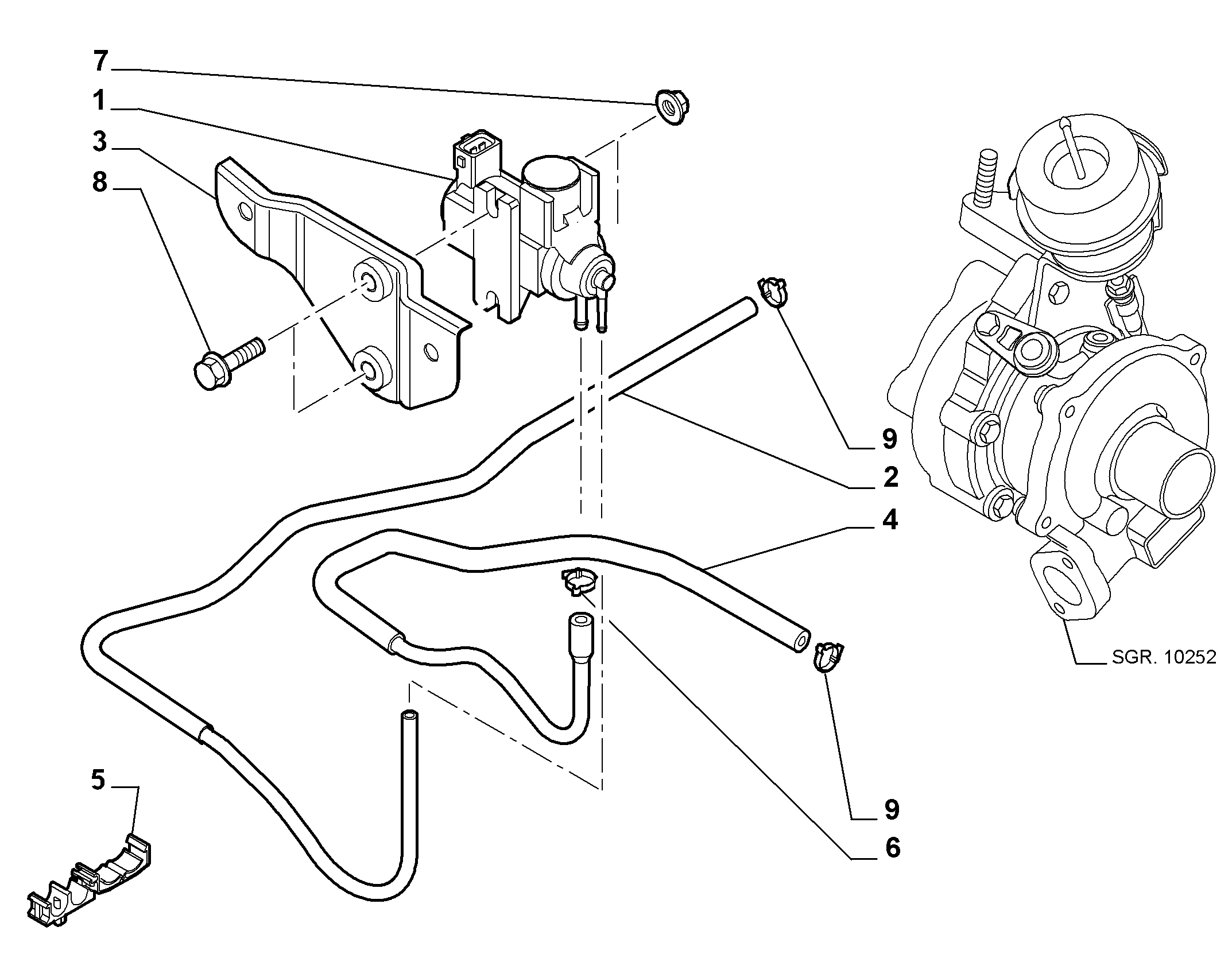 FIAT 55256638 - Painemuunnin inparts.fi