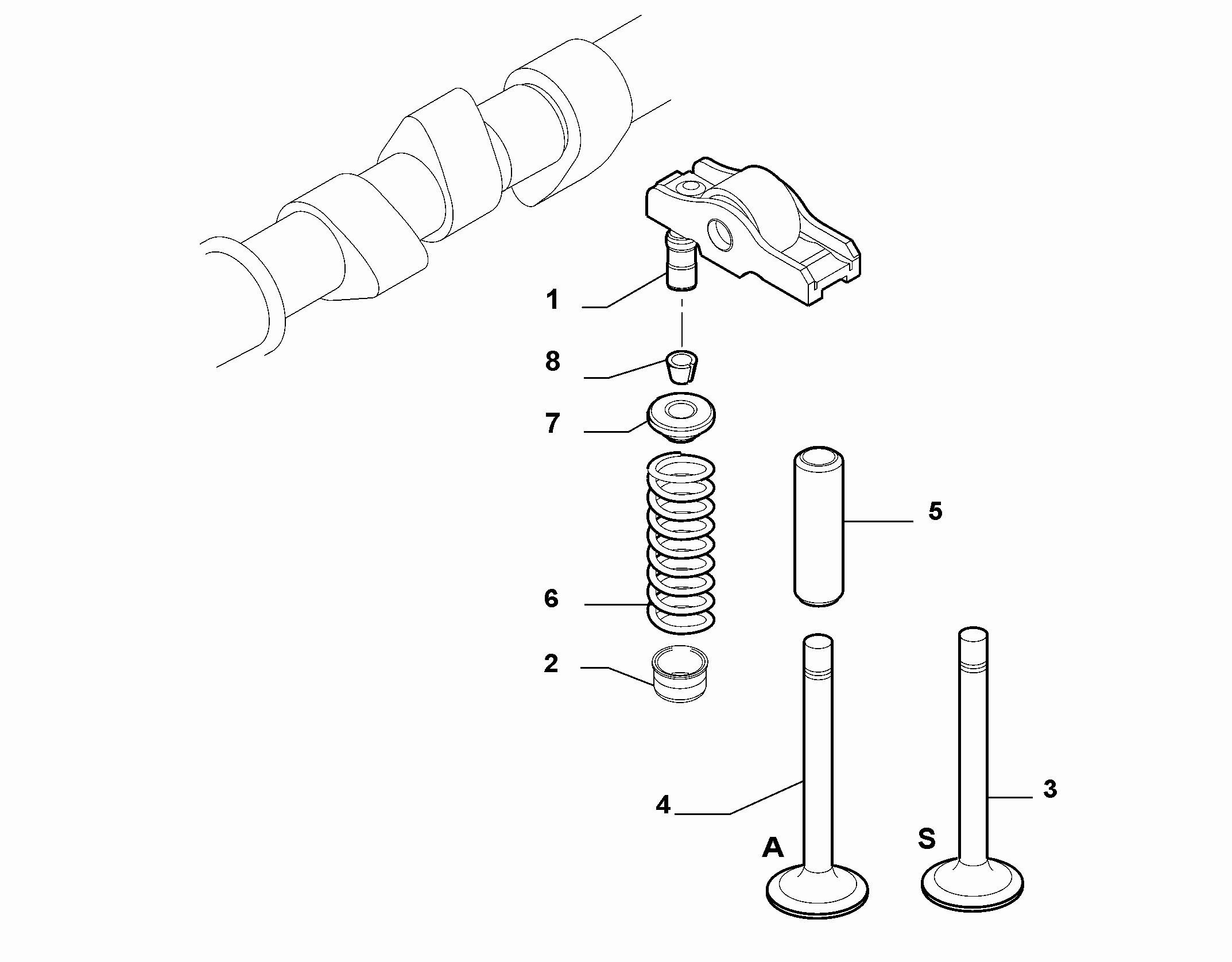 IVECO 500395378 - Tiiviste, venttiilivarsi inparts.fi