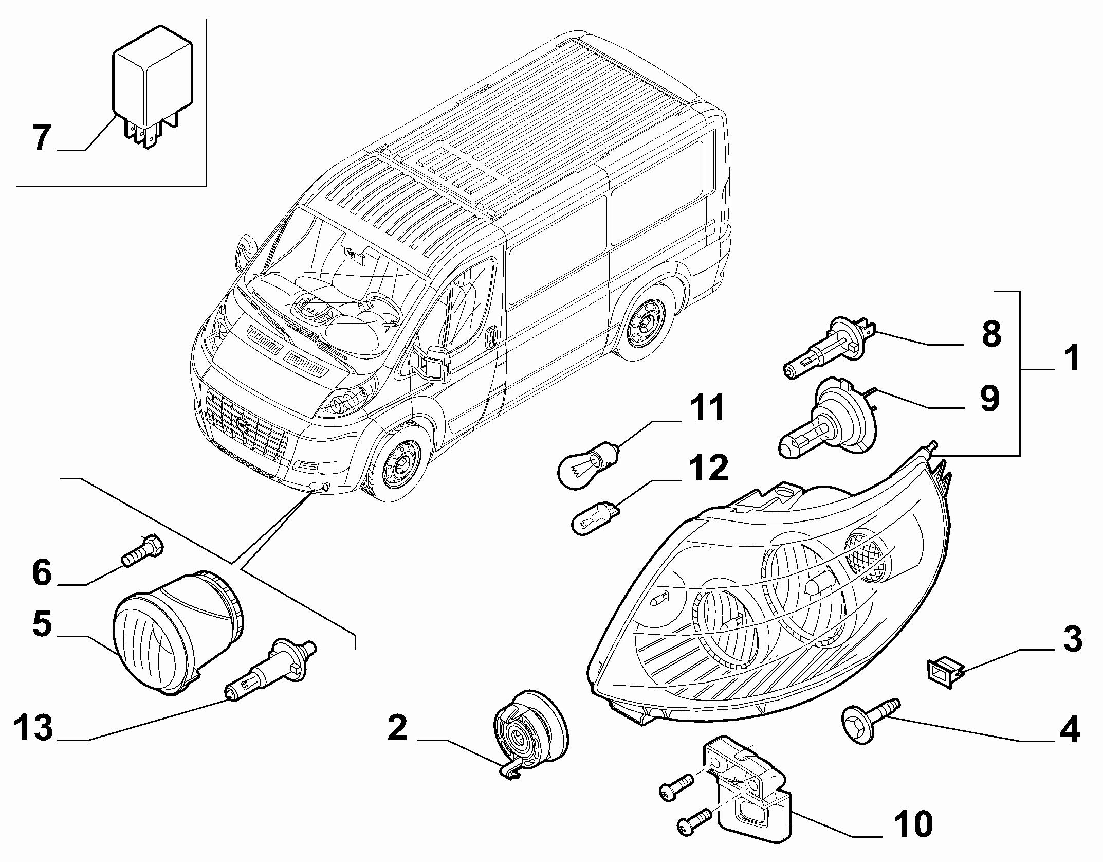 FIAT 14151095 - Hehkulankapolttimo, sumuvalo inparts.fi