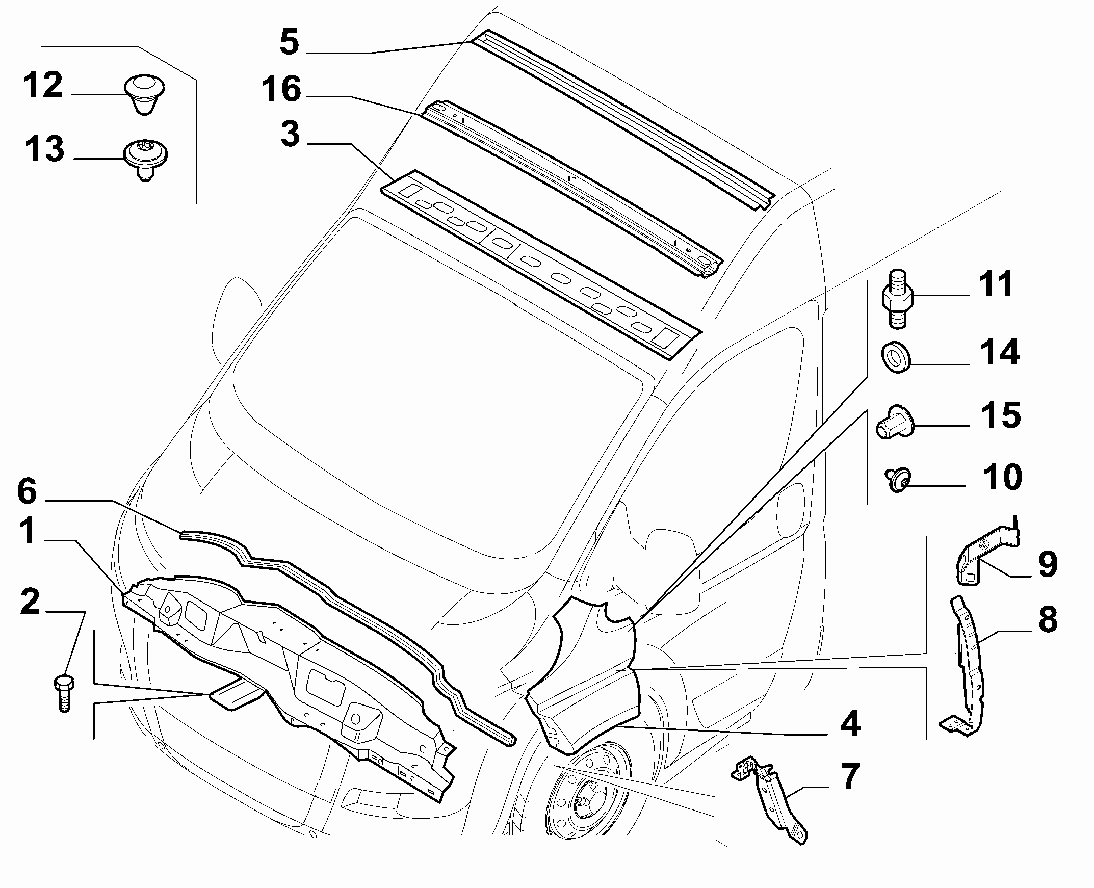 PEUGEOT 1342579080 - Keulapaneeli inparts.fi