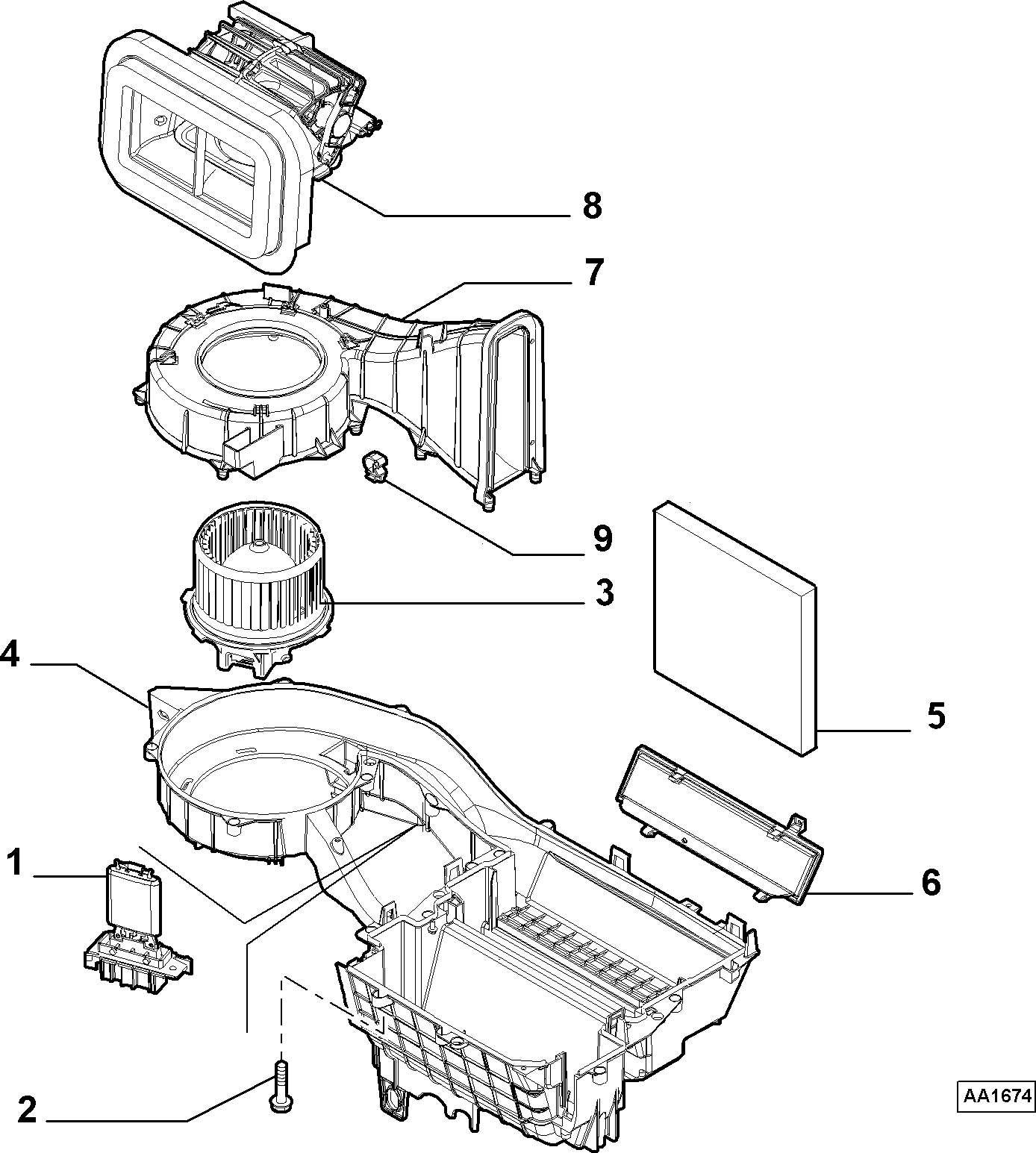 CITROËN 77364061 - Kaapelinkorjaussarja, sisätilapuhaltimen rele inparts.fi