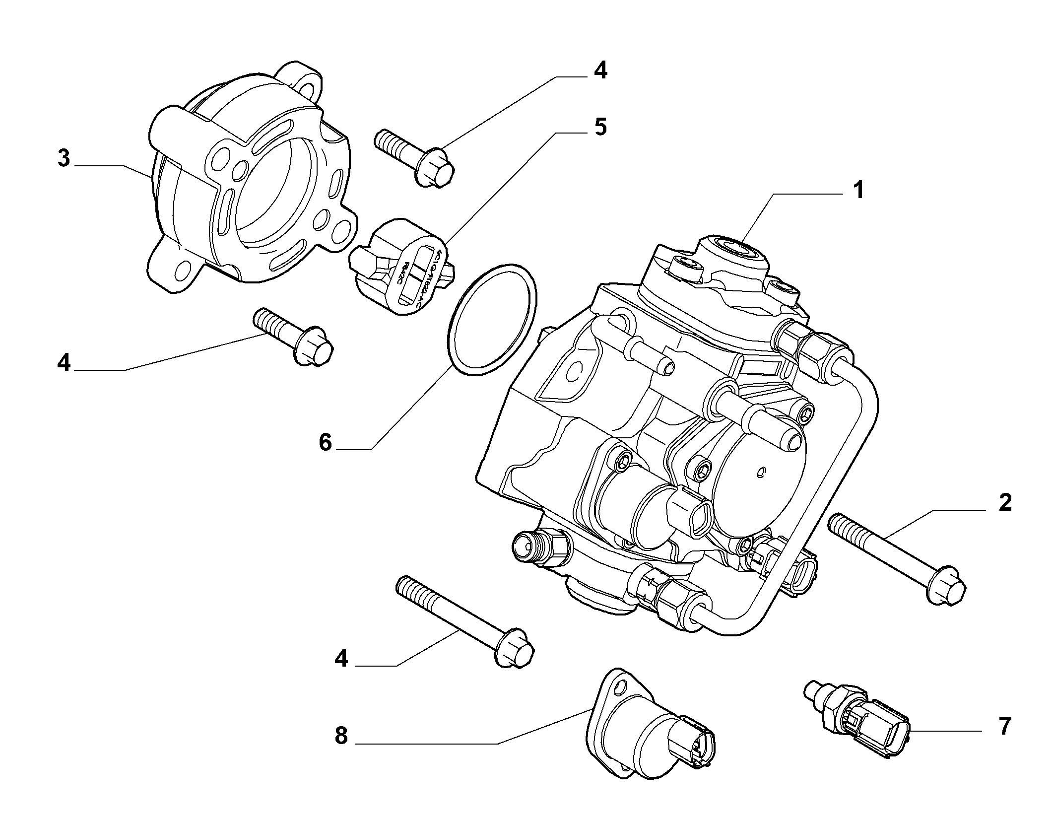 FIAT 9665524580 - Tunnistin, jäähdytysnesteen lämpötila inparts.fi