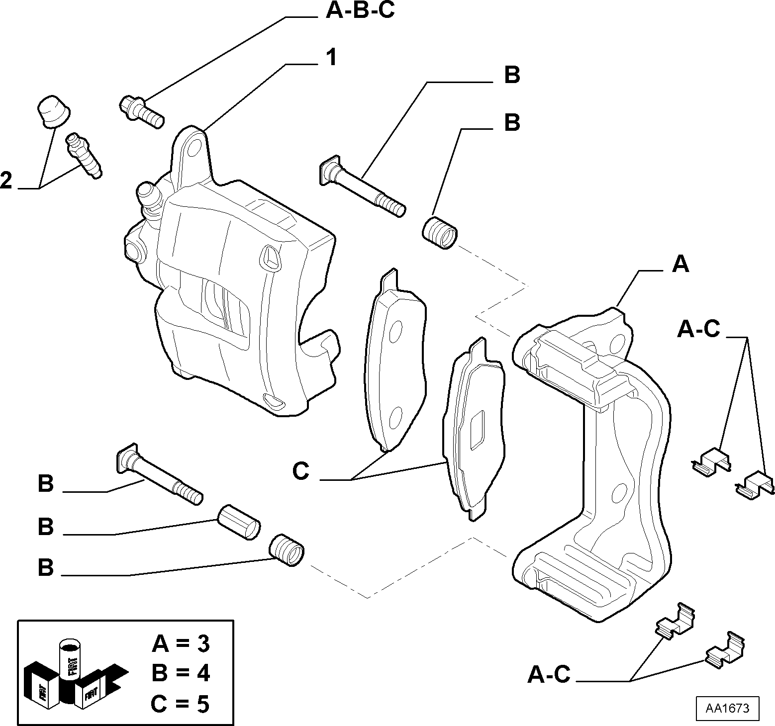 CITROËN 77364016 - Jarrupala, levyjarru inparts.fi