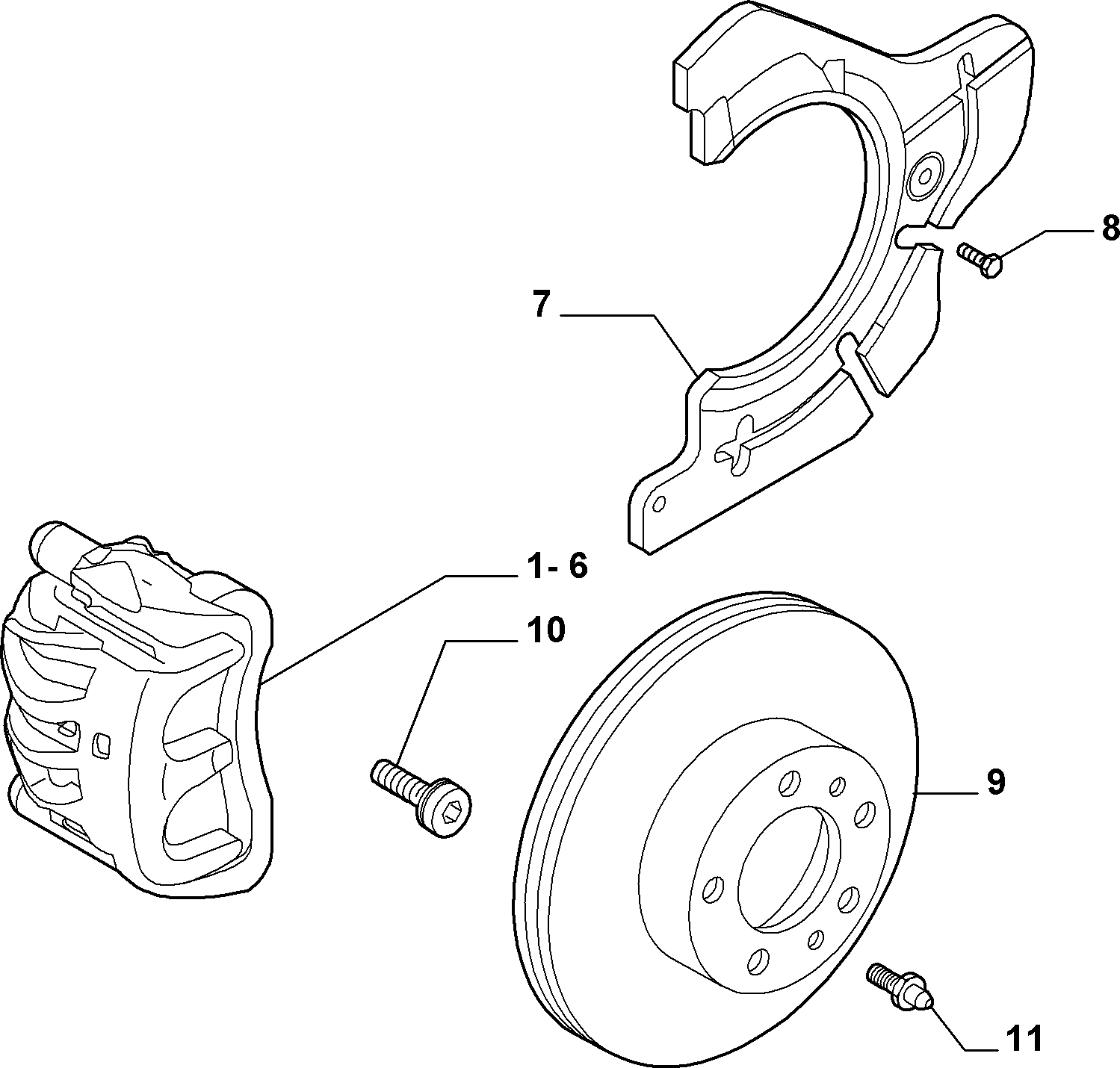 FIAT 51705749 - Jarrulevy inparts.fi