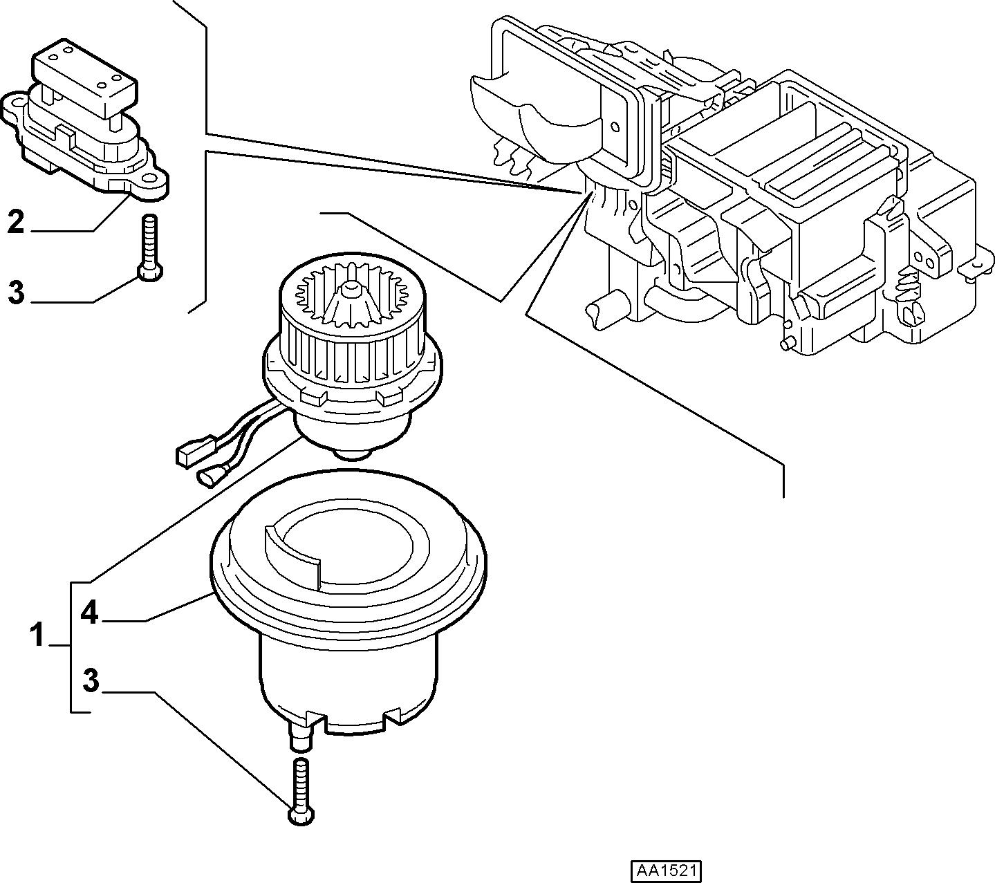 FIAT 77364714 - Vastus, sisäilmantuuletin inparts.fi