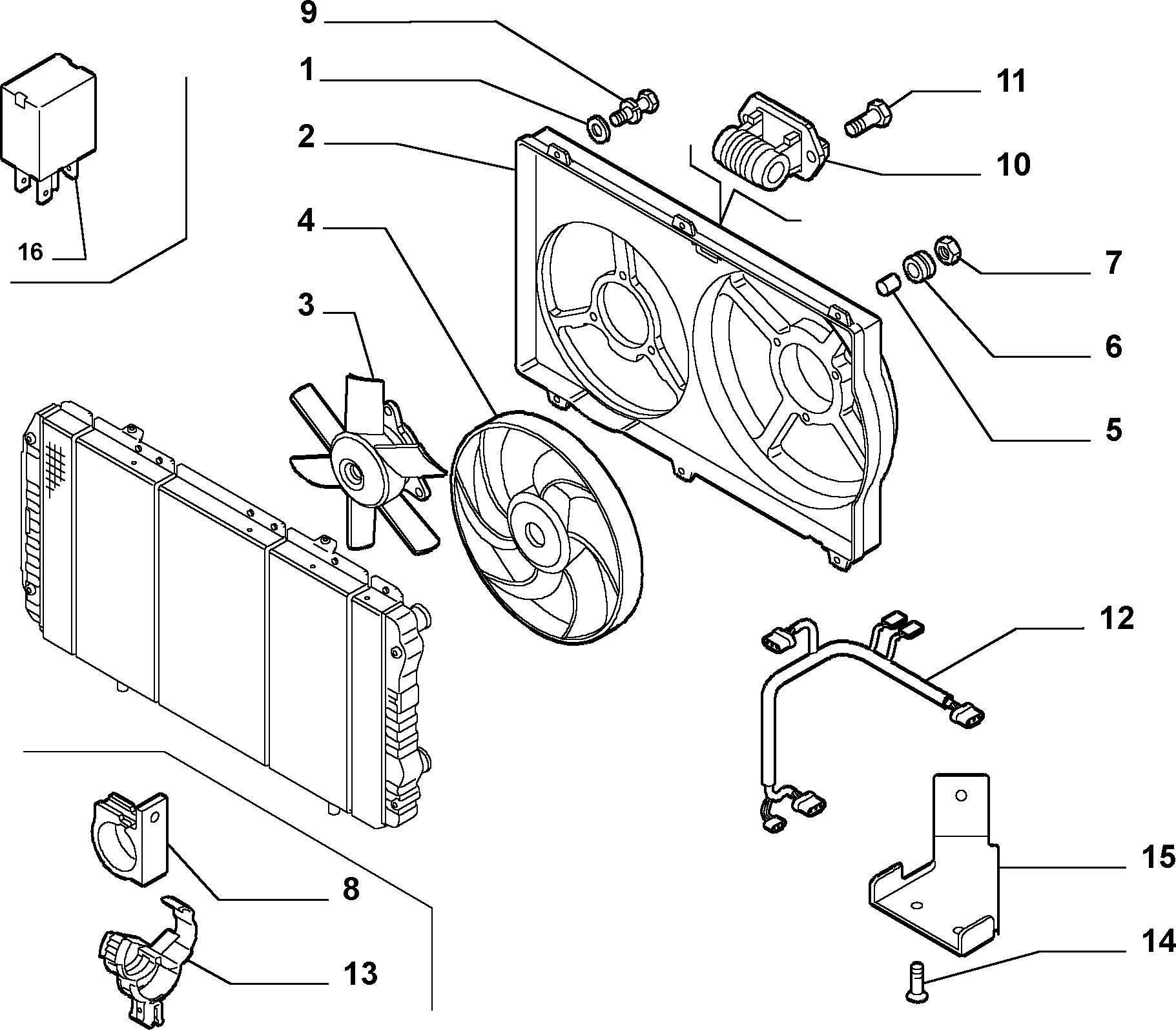 PEUGEOT 1328088080 - Tuuletin, moottorin jäähdytys inparts.fi