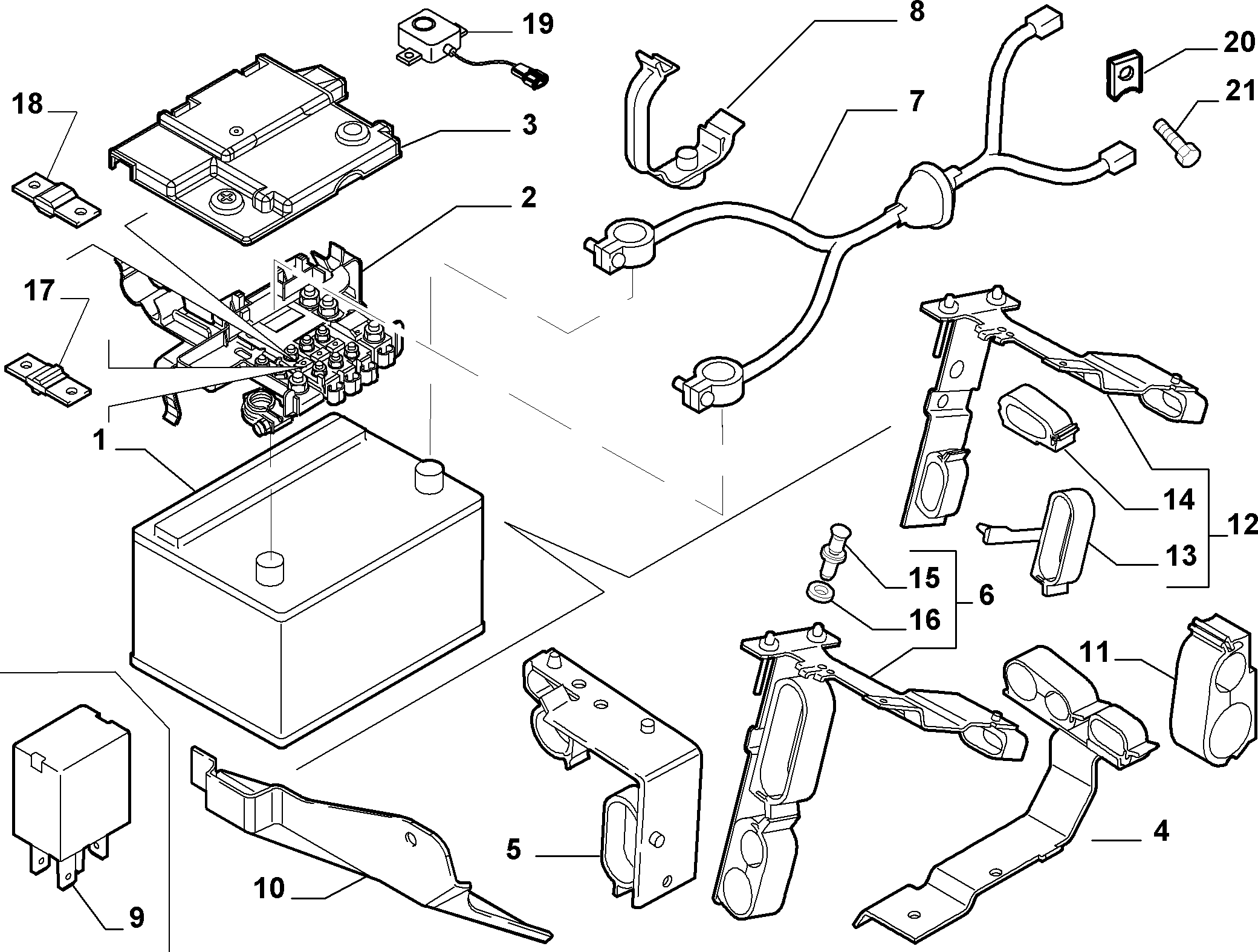 FIAT 71751140 - Käynnistysakku inparts.fi