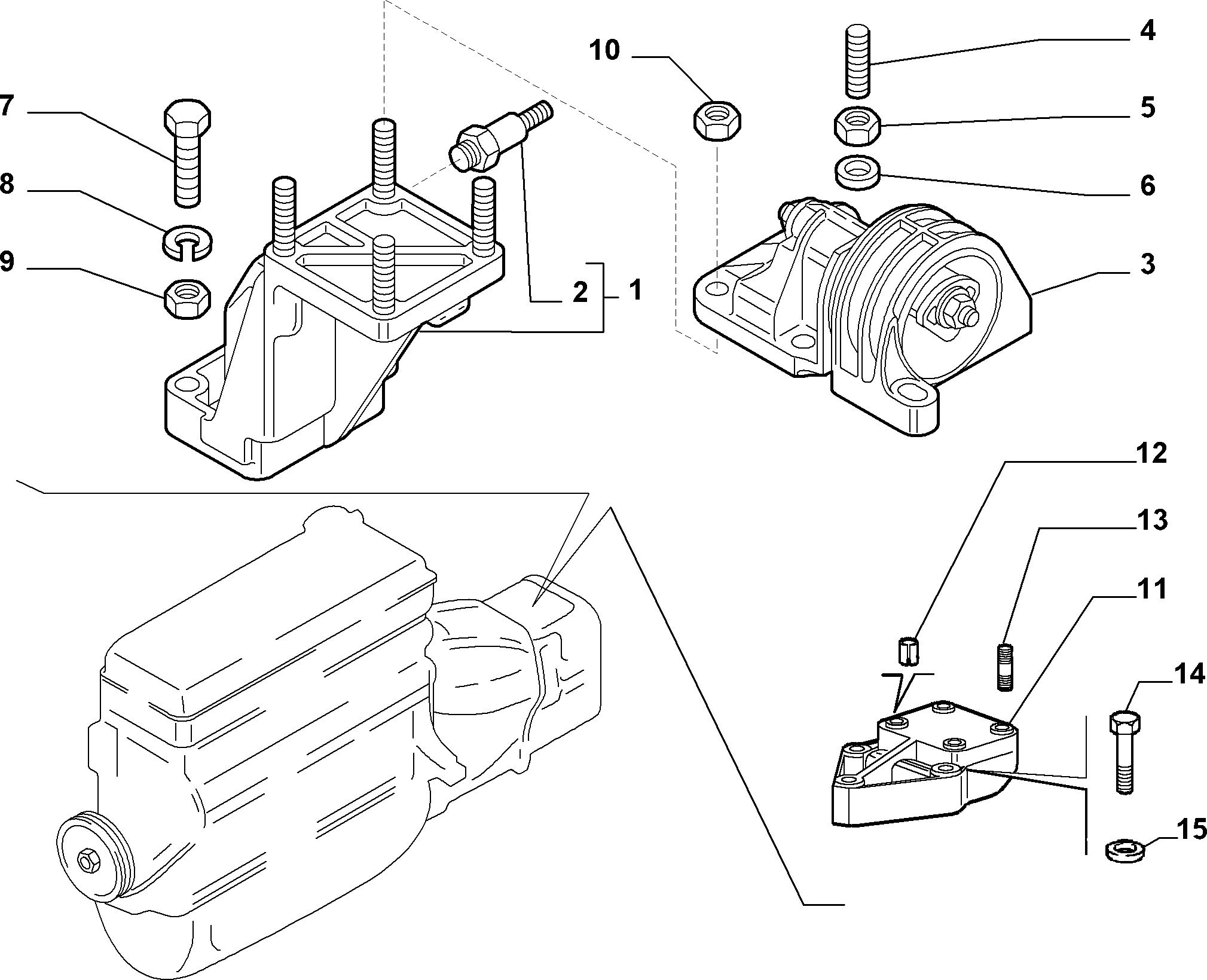 CITROËN 1335125080 - Moottorin tuki inparts.fi