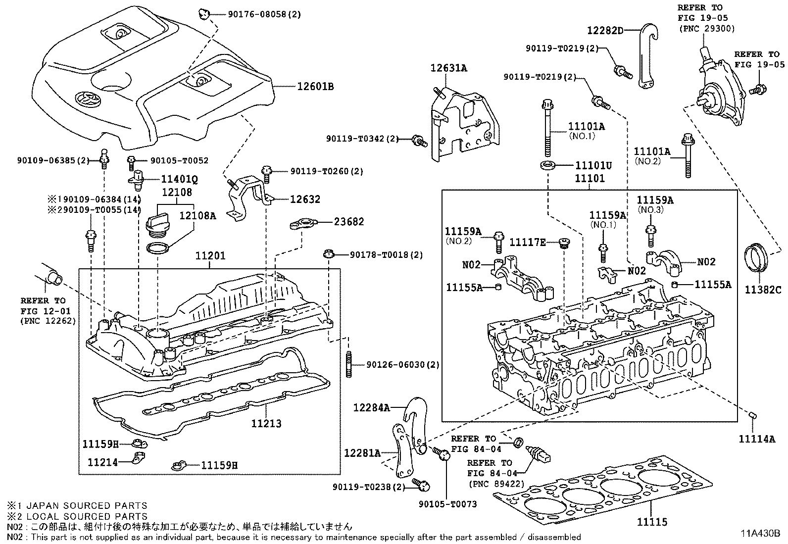 TOYOTA 12180-0H020 - Korkki inparts.fi