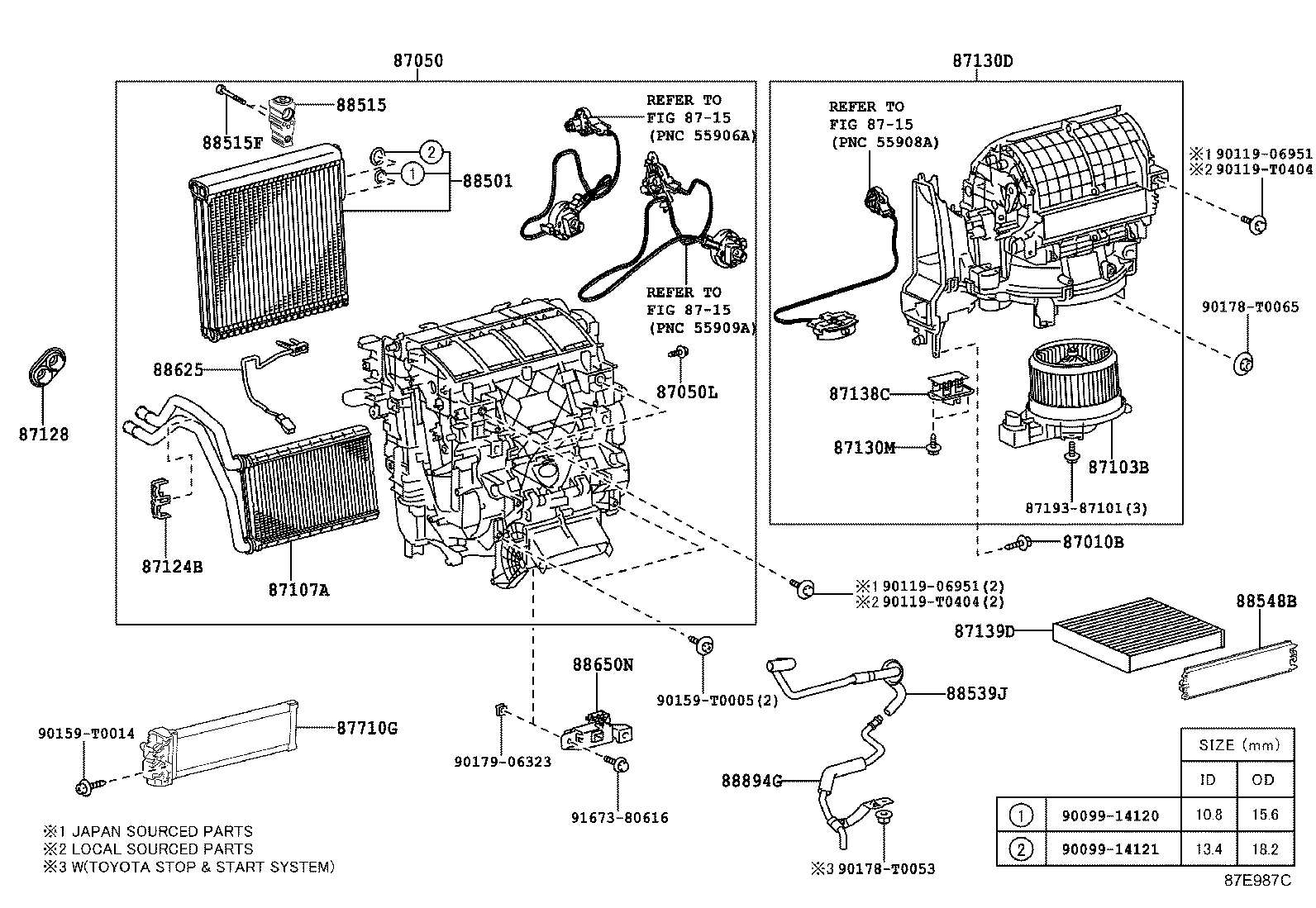 TOYOTA 87139-0K090 - Suodatin, sisäilma inparts.fi