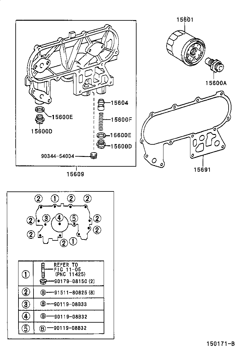 TOYOTA 90915-30002 - Öljynsuodatin inparts.fi