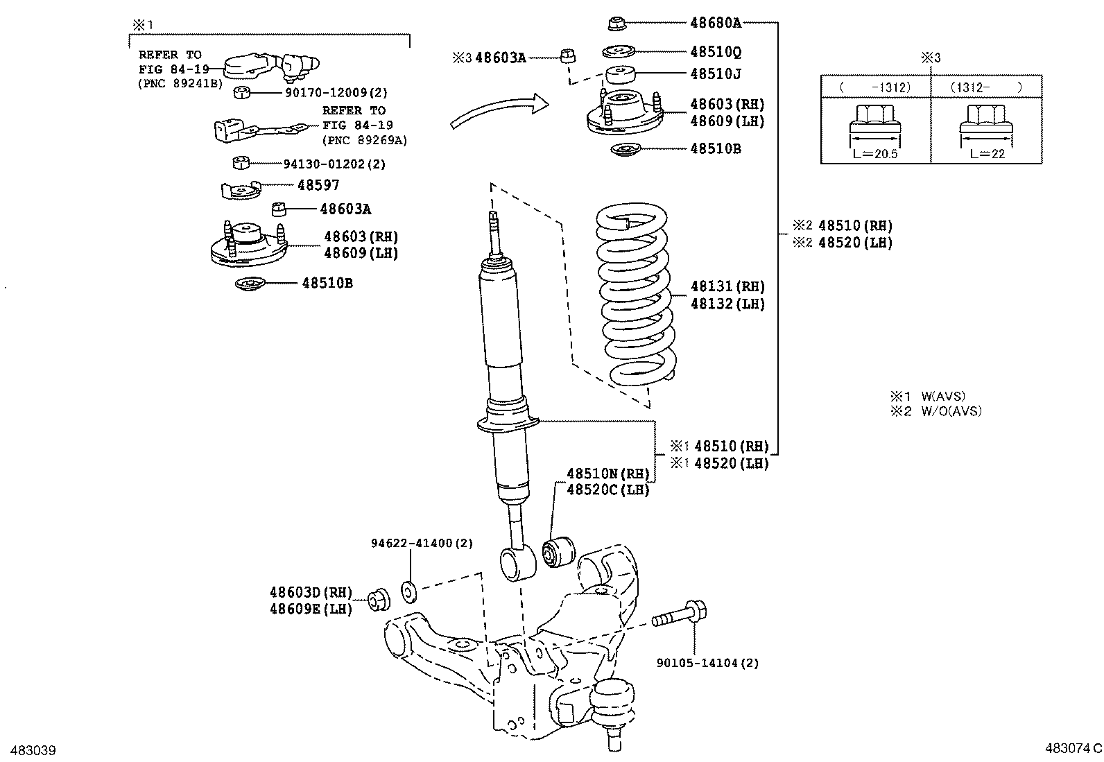 TOYOTA 9094801100 - Laakerin holkki, vakaaja inparts.fi