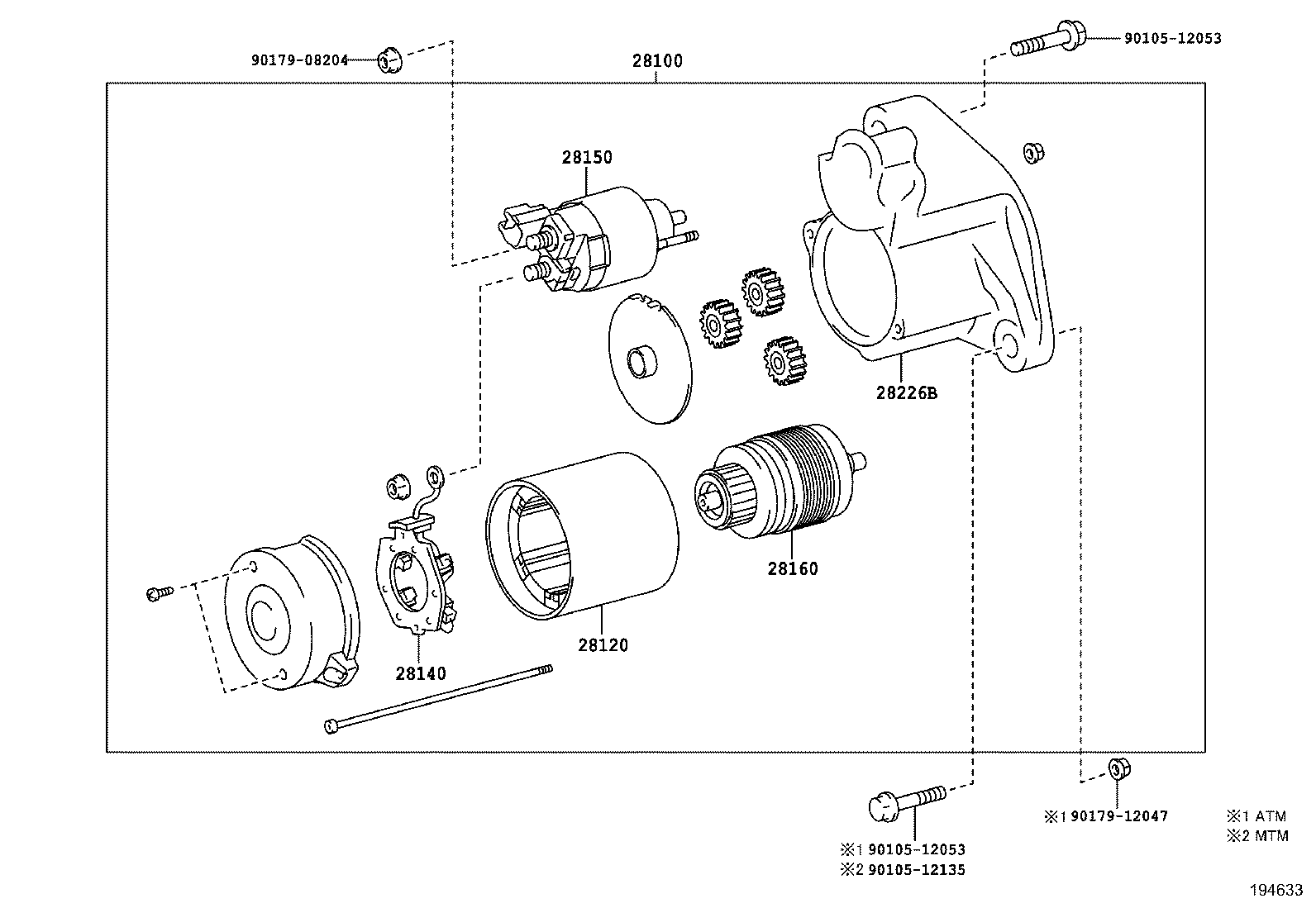 TOYOTA 28226-0L180 - Hammaspyörä, käynnistys inparts.fi