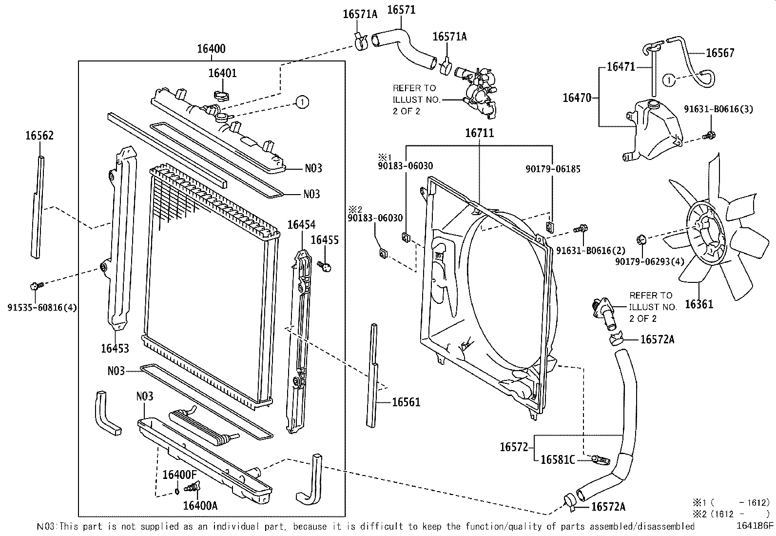 TOYOTA 16401-46610 - Korkki inparts.fi