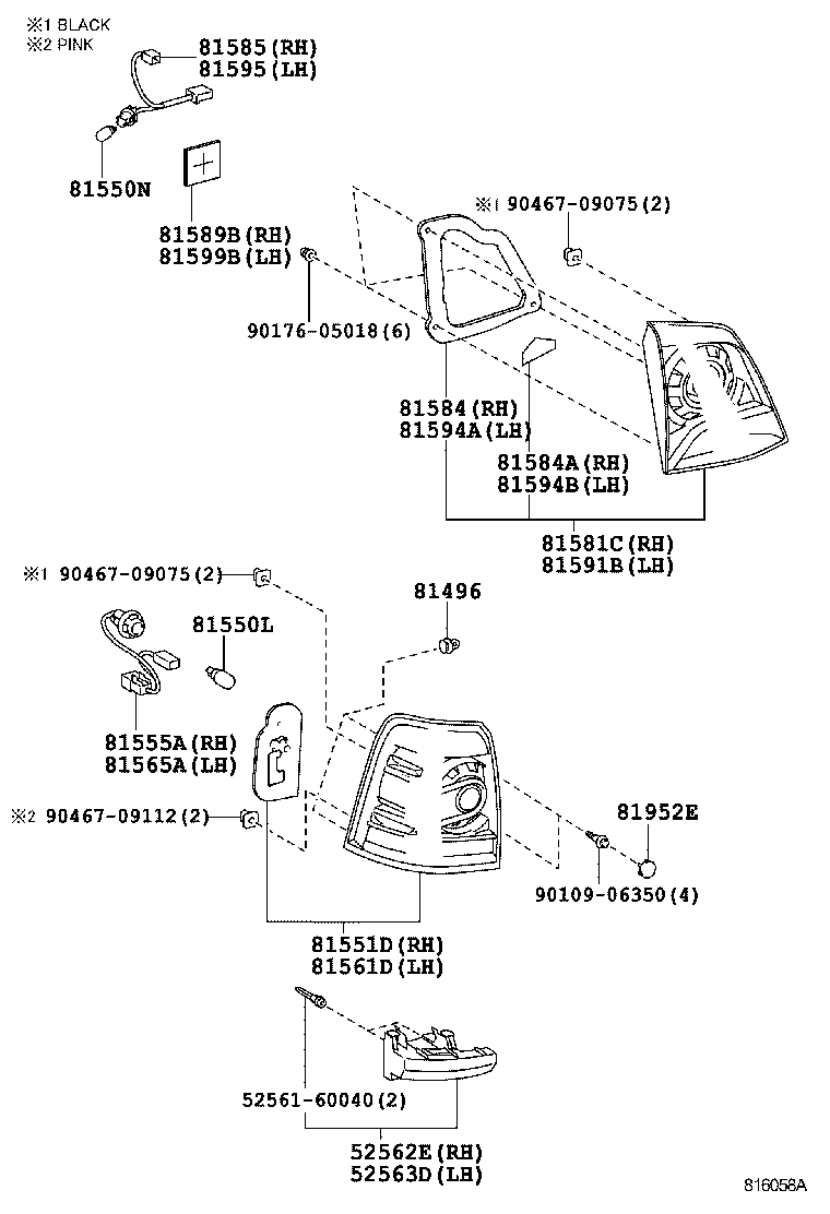 TOYOTA 9046709112 - Polttimo, huomiovalo inparts.fi