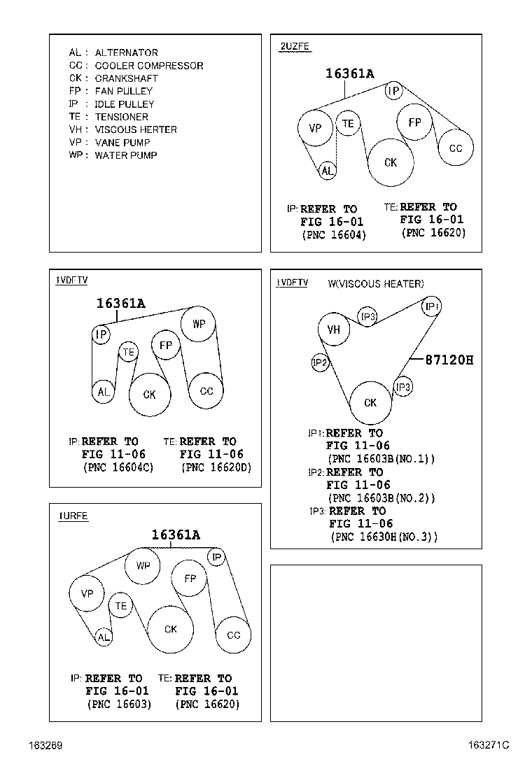 TOYOTA 99364H1390 - Moniurahihna inparts.fi