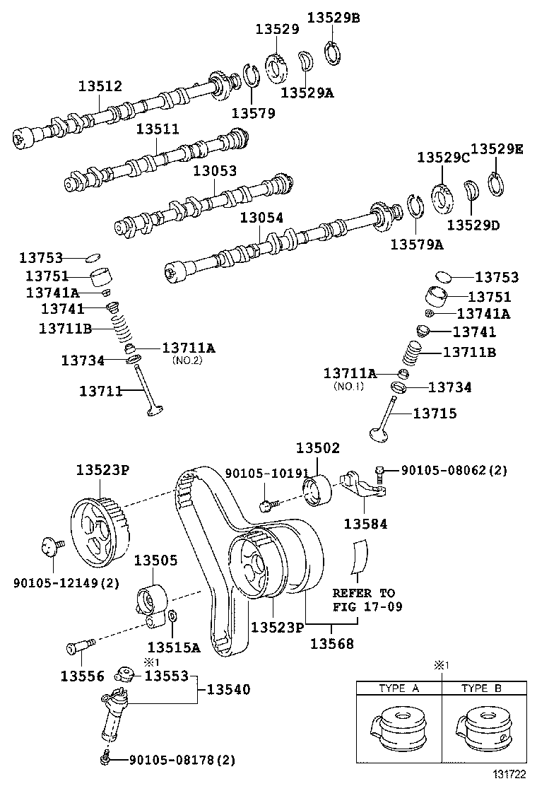 TOYOTA 90913-02100 - Tiiviste, venttiilivarsi inparts.fi