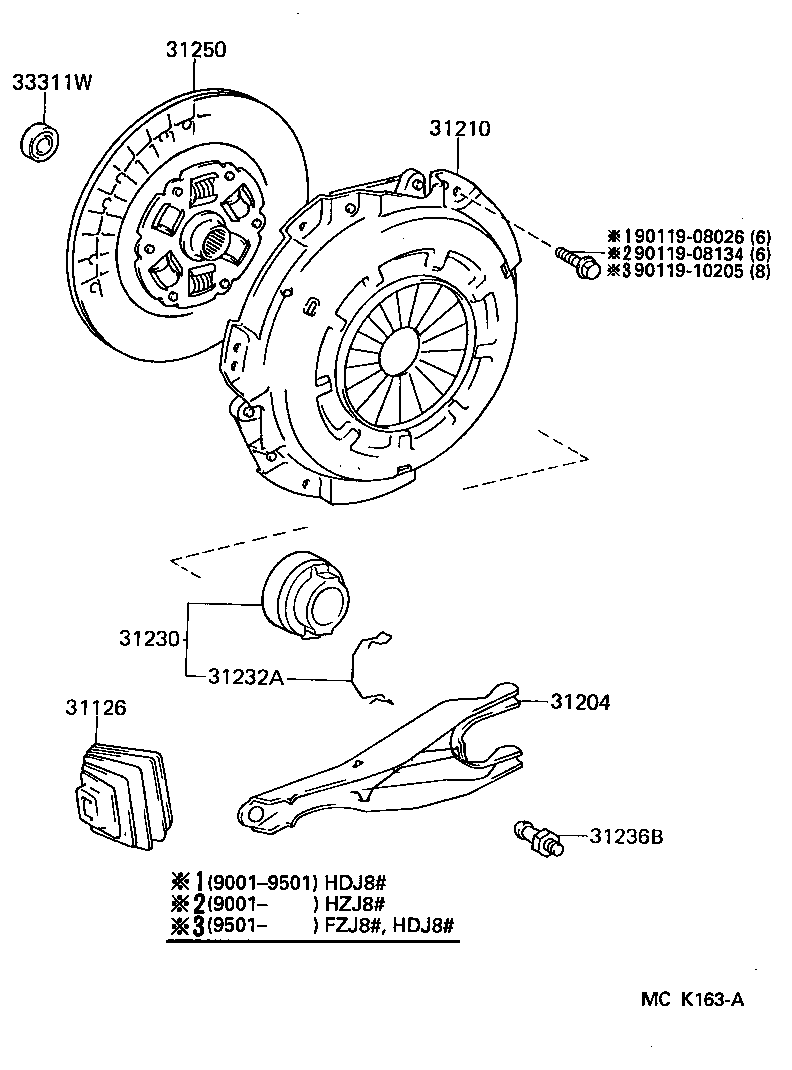 TOYOTA 31230-60180 - Irroituslaakeri inparts.fi