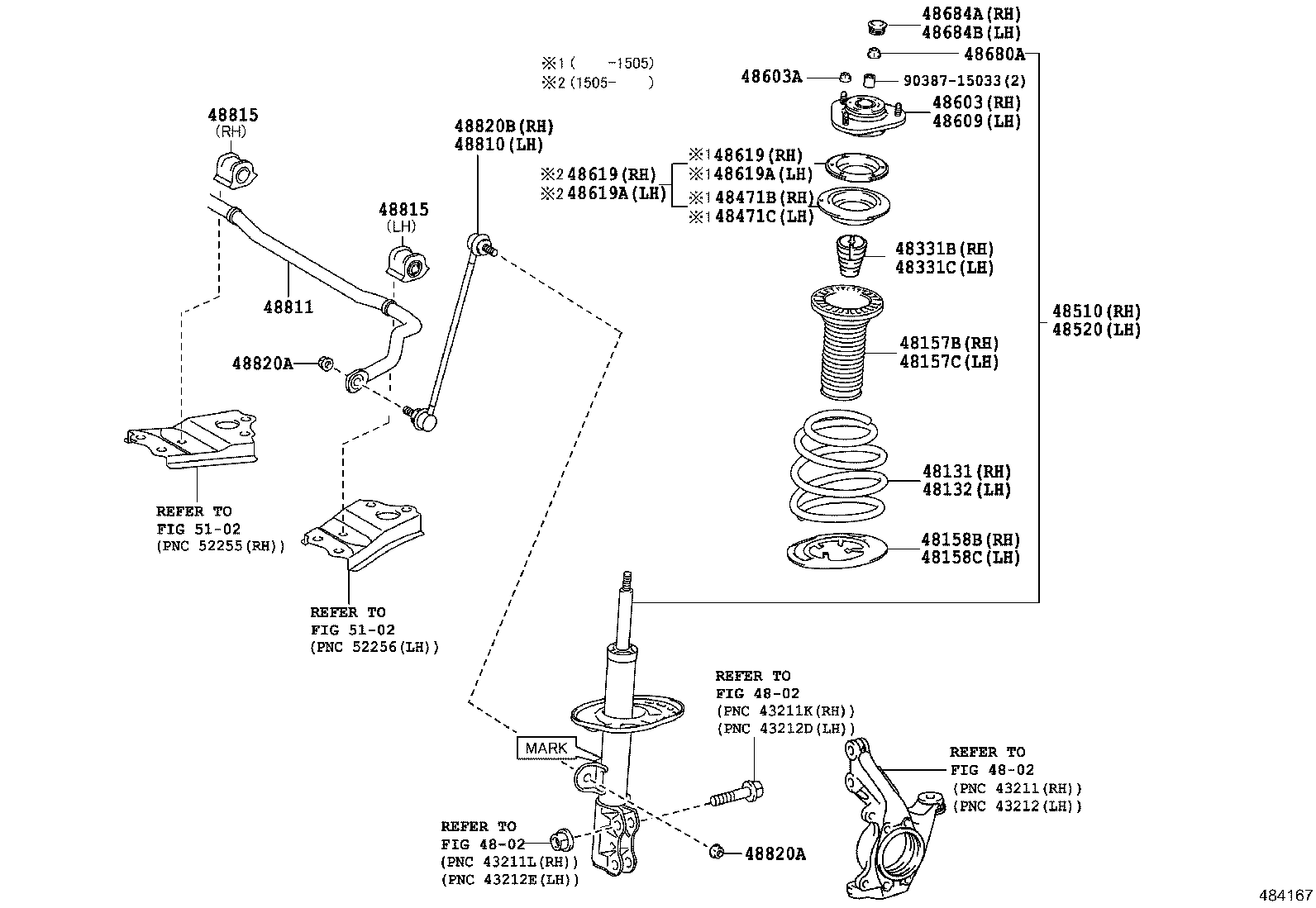 TOYOTA 48510-8Z041 - Iskunvaimennin inparts.fi