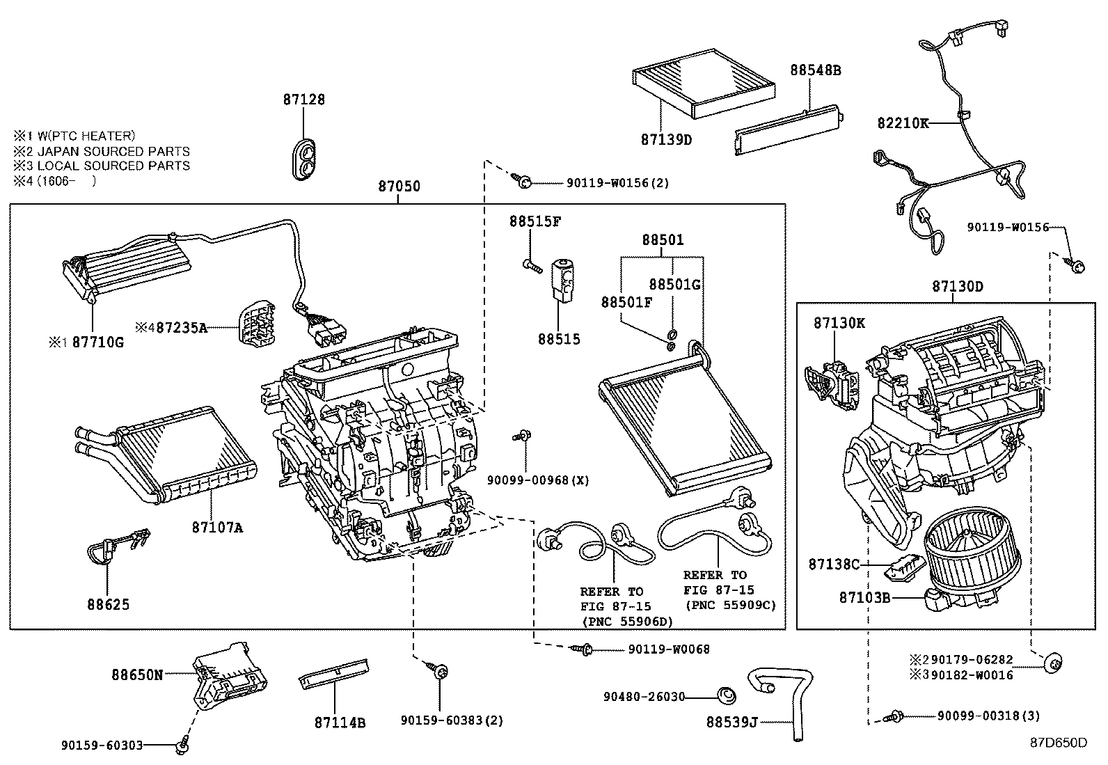 TOYOTA 87139-0D070 - Suodatin, sisäilma inparts.fi