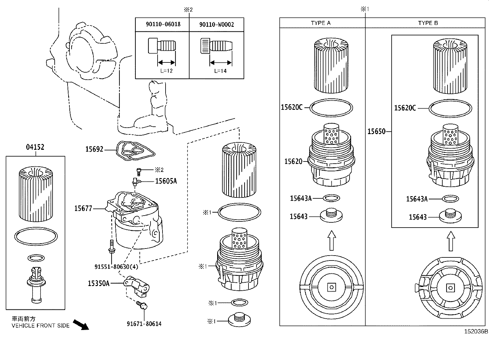 Skoda 04152-38010 - Öljynsuodatin inparts.fi