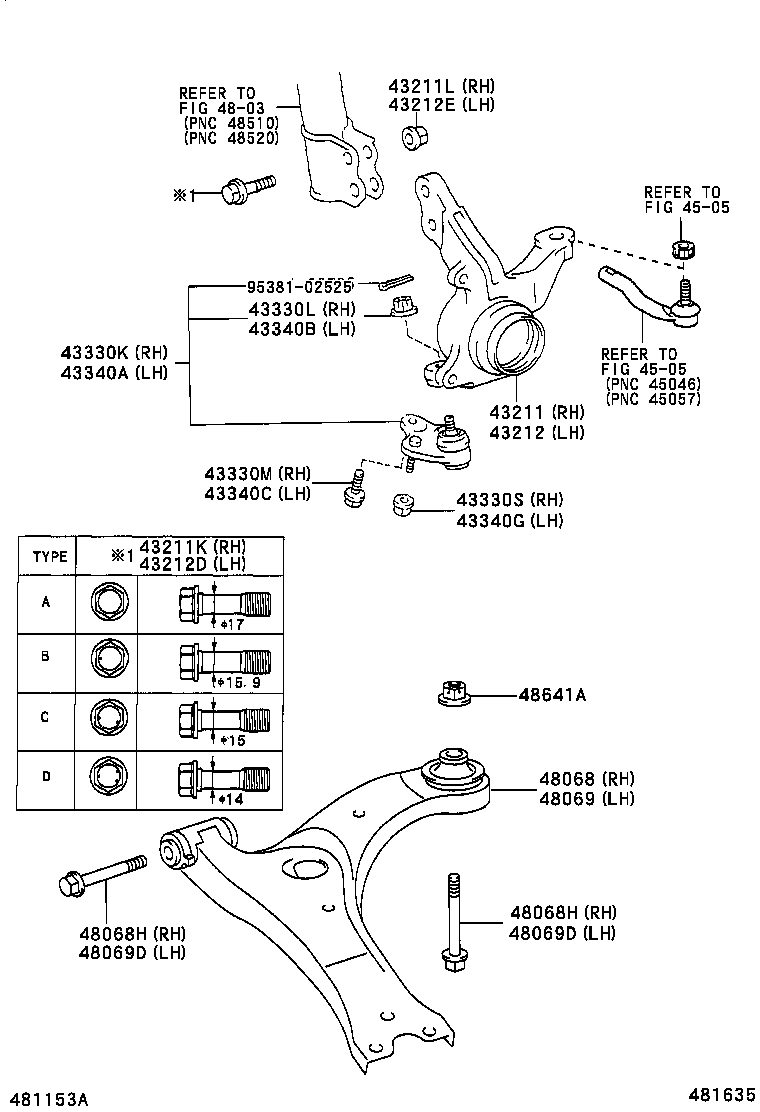 TOYOTA 43330-09210* - Raidetangon pää inparts.fi